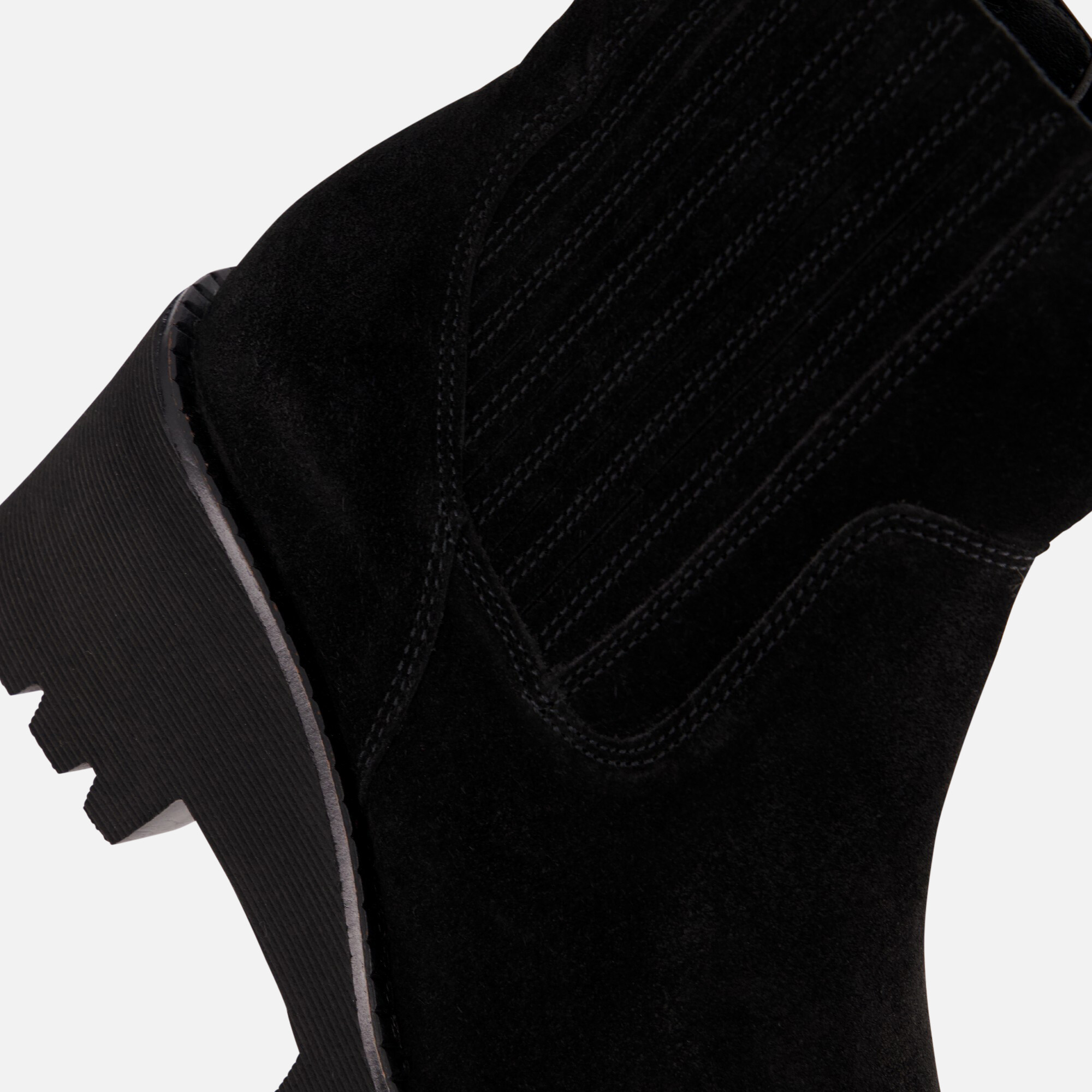 Gabor Chelsea boots zwart Suede afbeelding 4