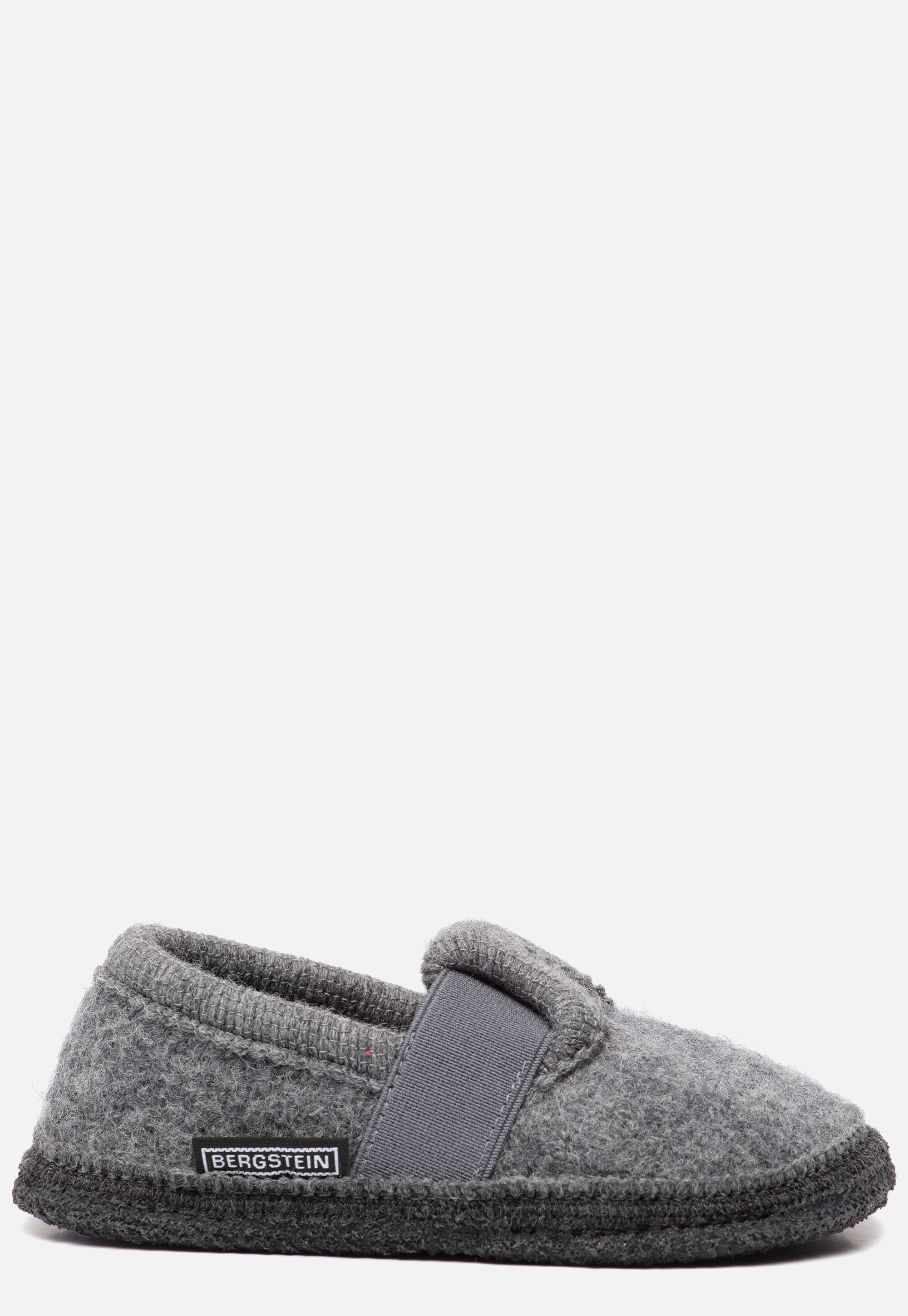 Bergstein Pantoffels grijs Textiel afbeelding 2