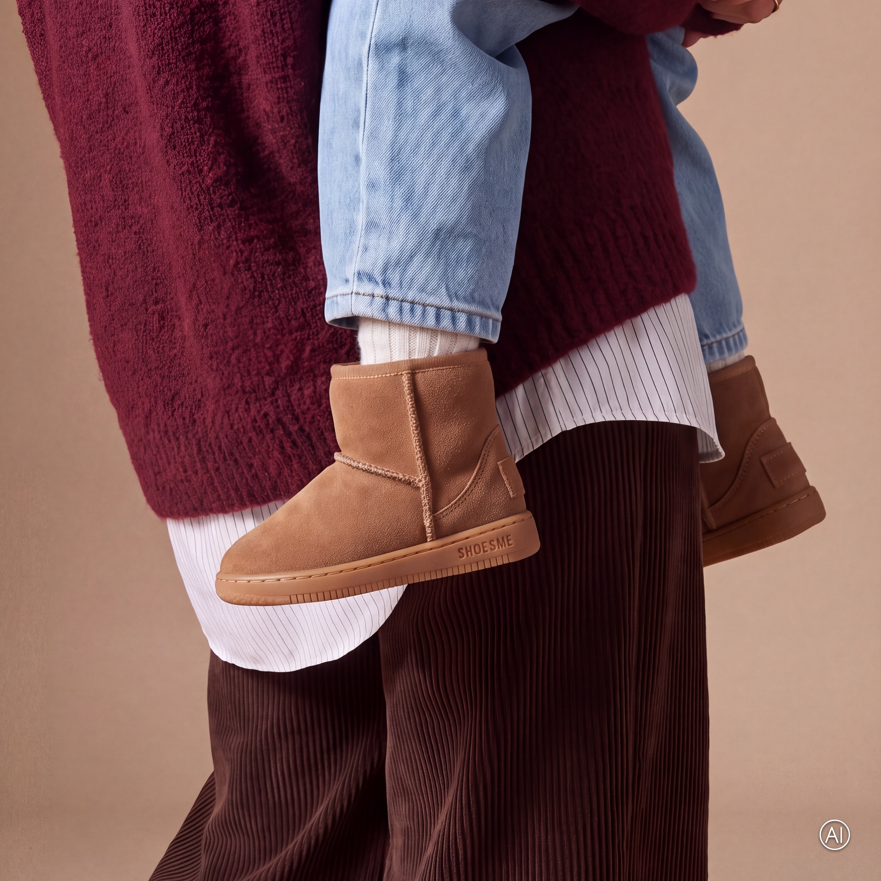 Shoesme Shoesme Babyschoenen cognac Suede