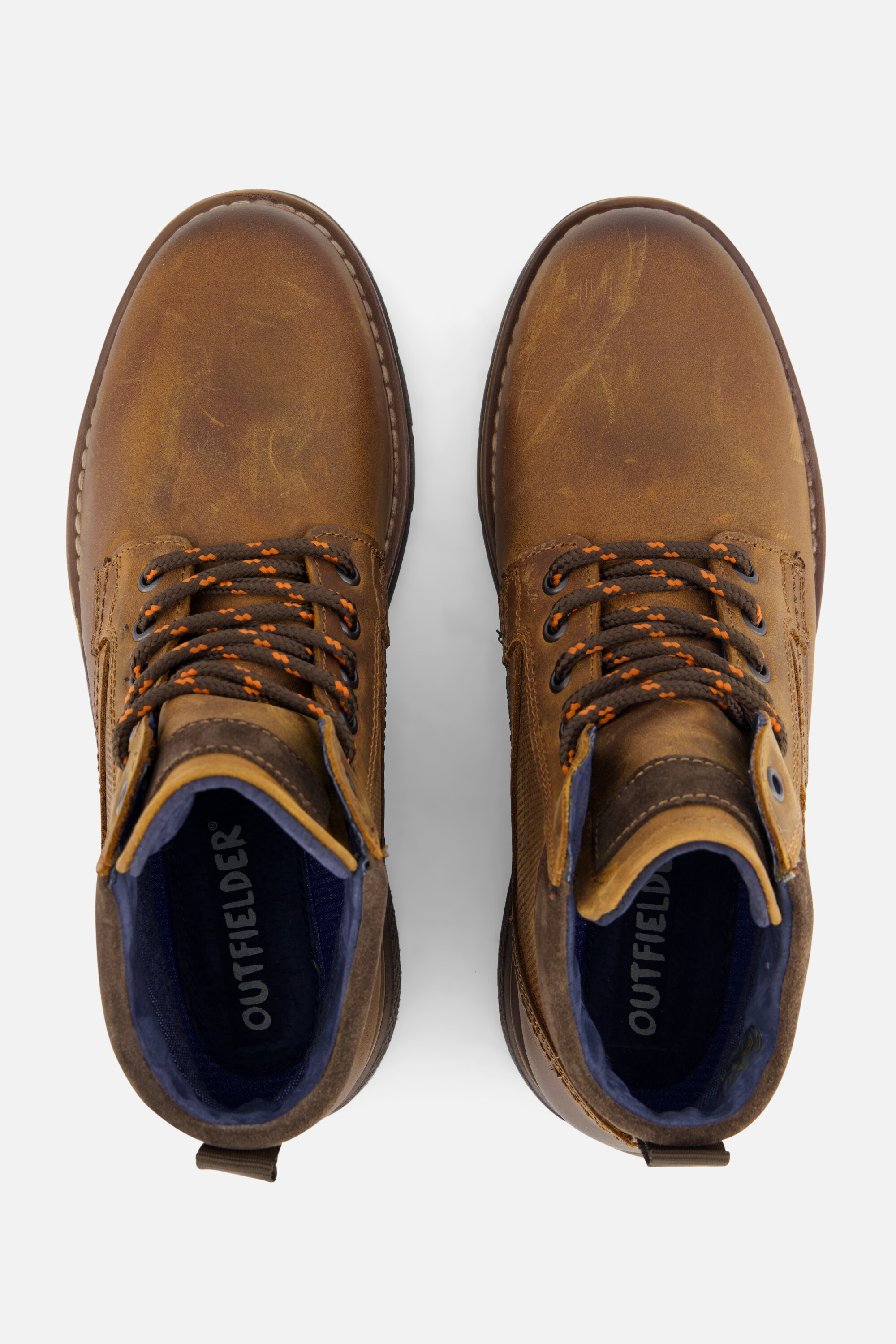Outfielder Veterboots cognac Leer afbeelding 2