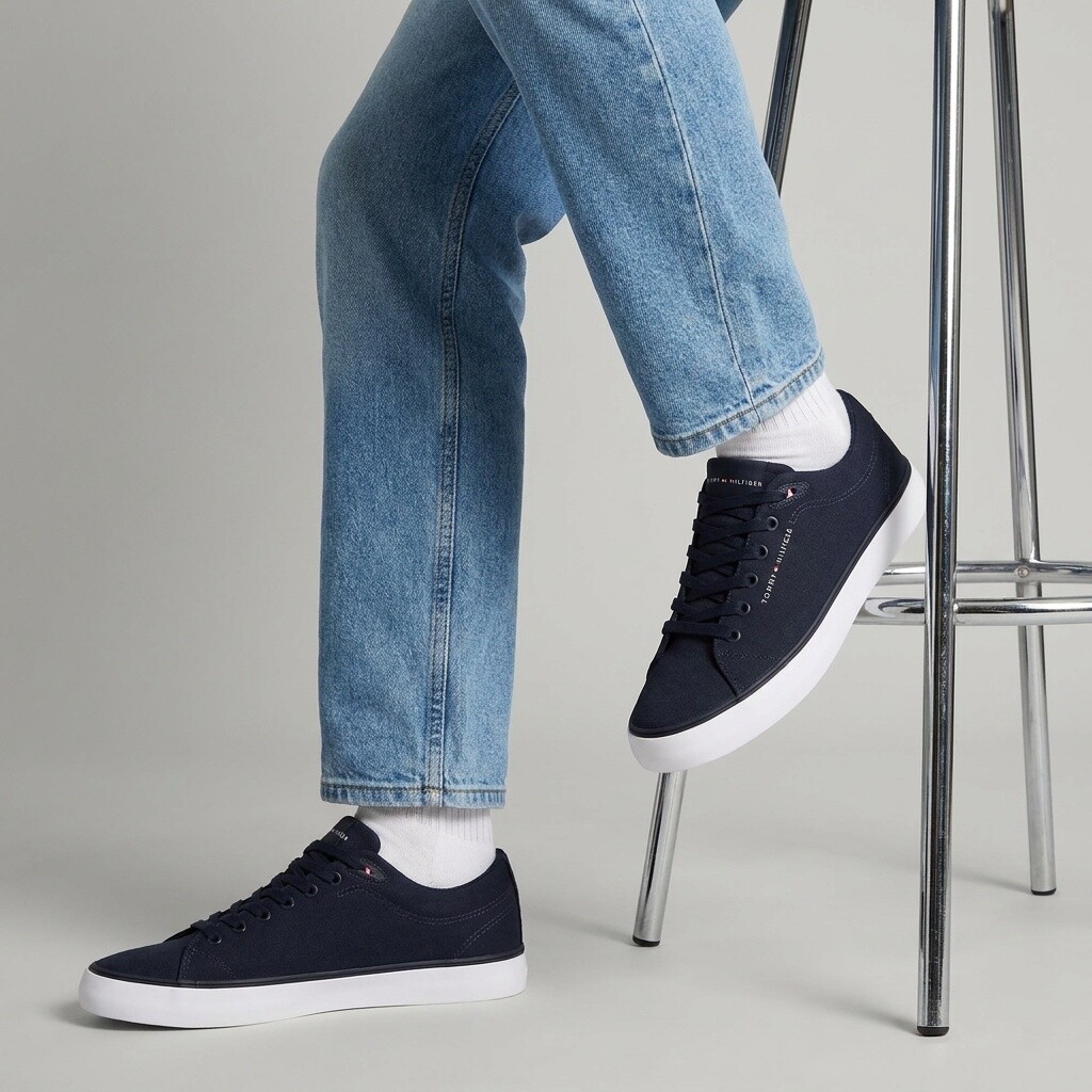 Tommy Hilfiger Tommy Hilfiger Harlen Core II CVS Sneakers blauw