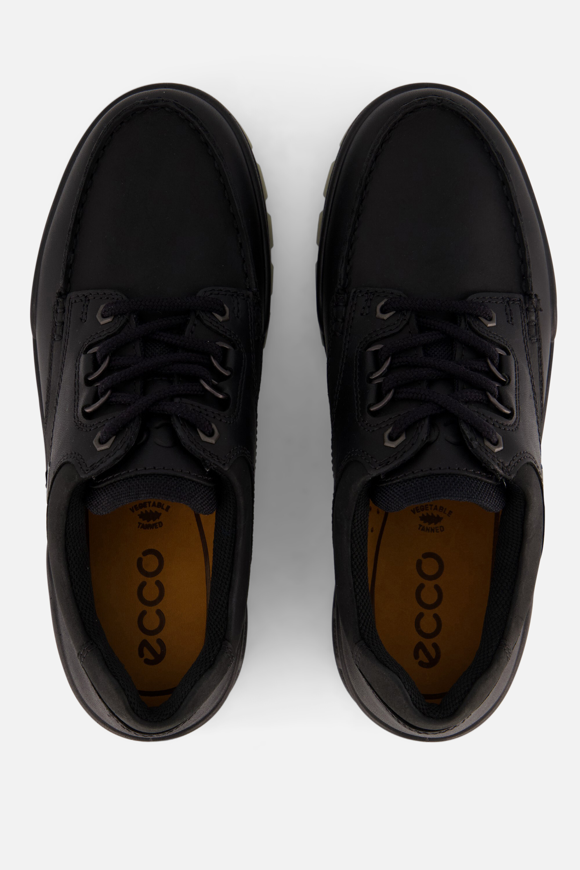 Ecco Track 25 veterschoenen zwart Nubuck afbeelding 2