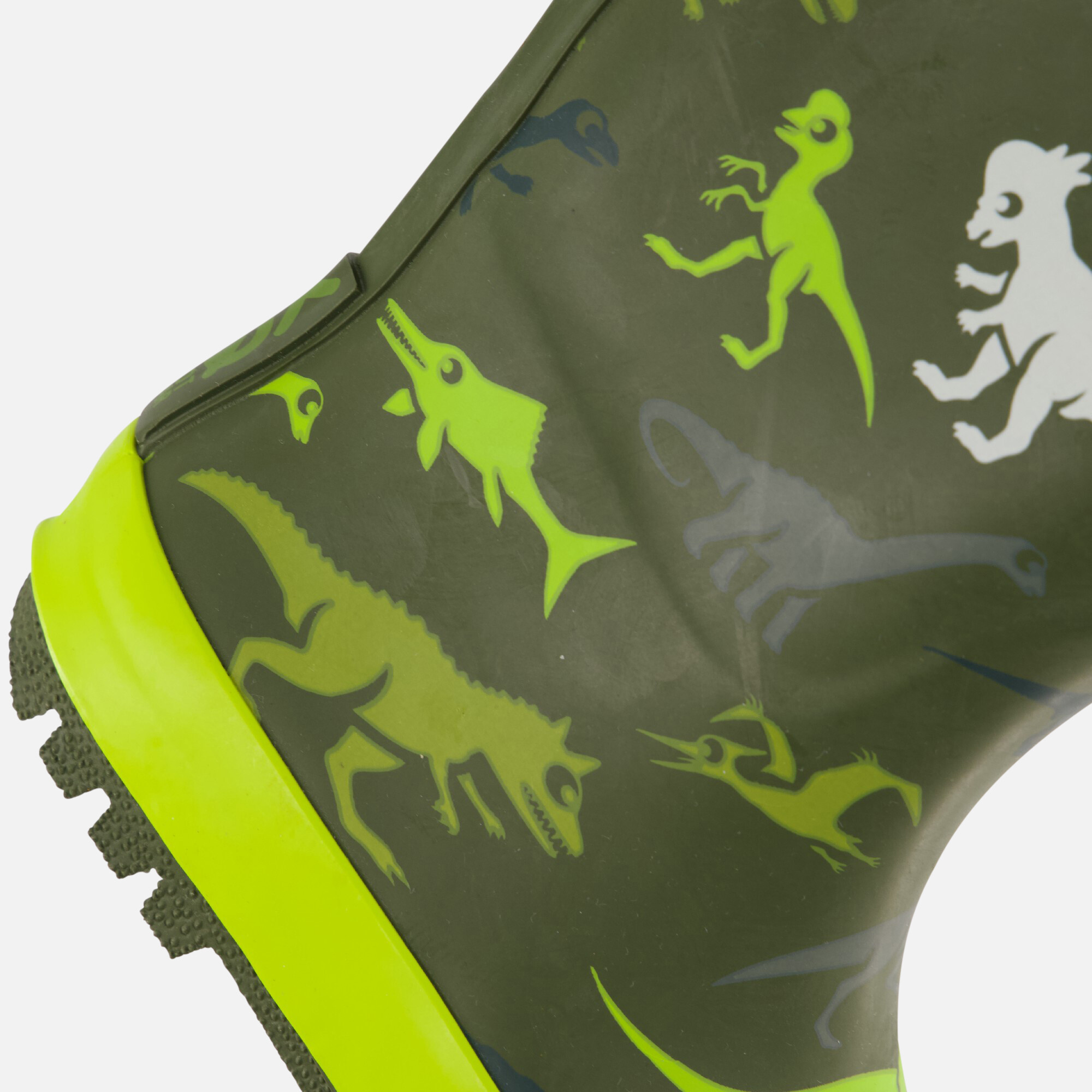 XQ Footwear Dino Regenlaarzen groen afbeelding 4