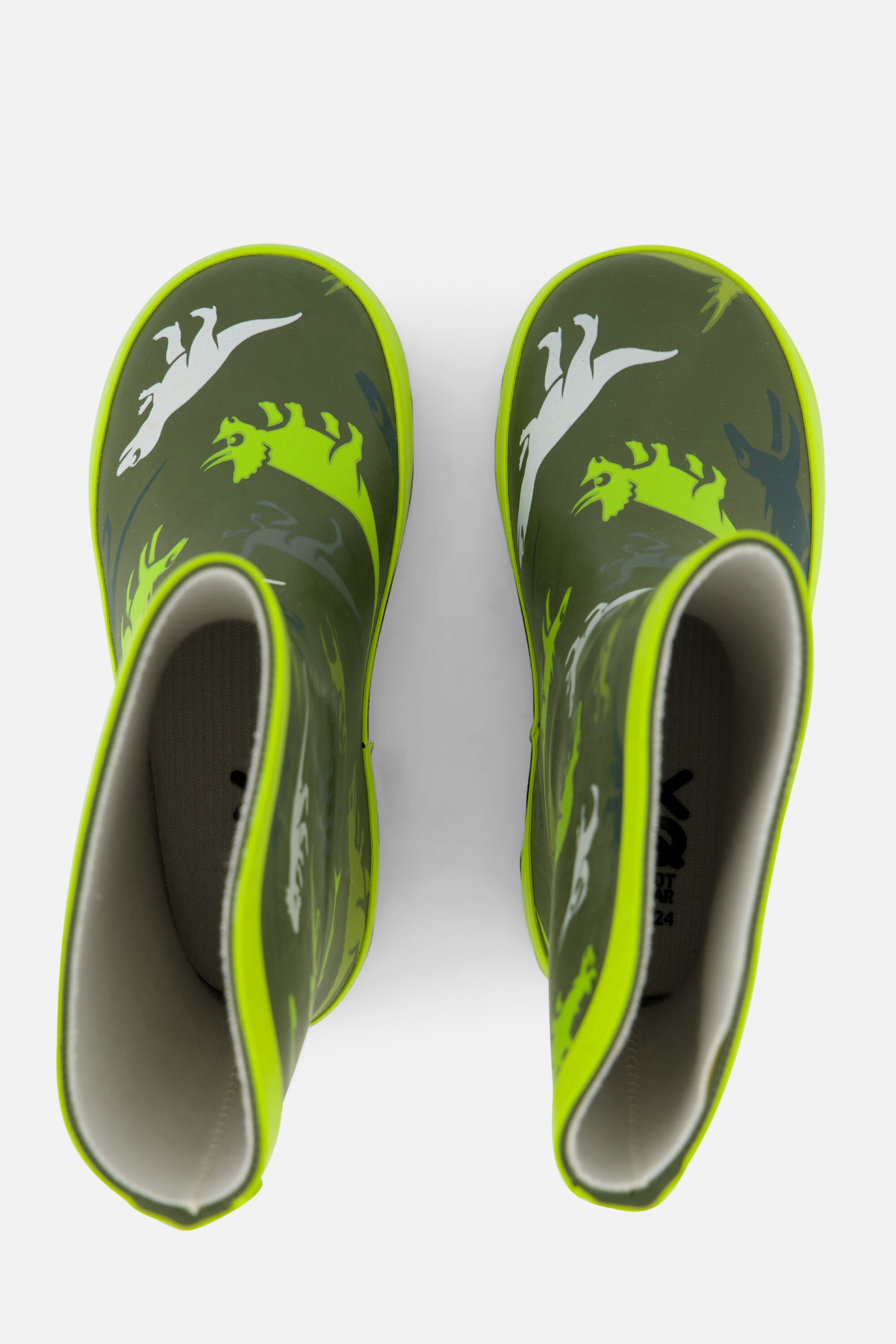 XQ Footwear Dino Regenlaarzen groen afbeelding 2