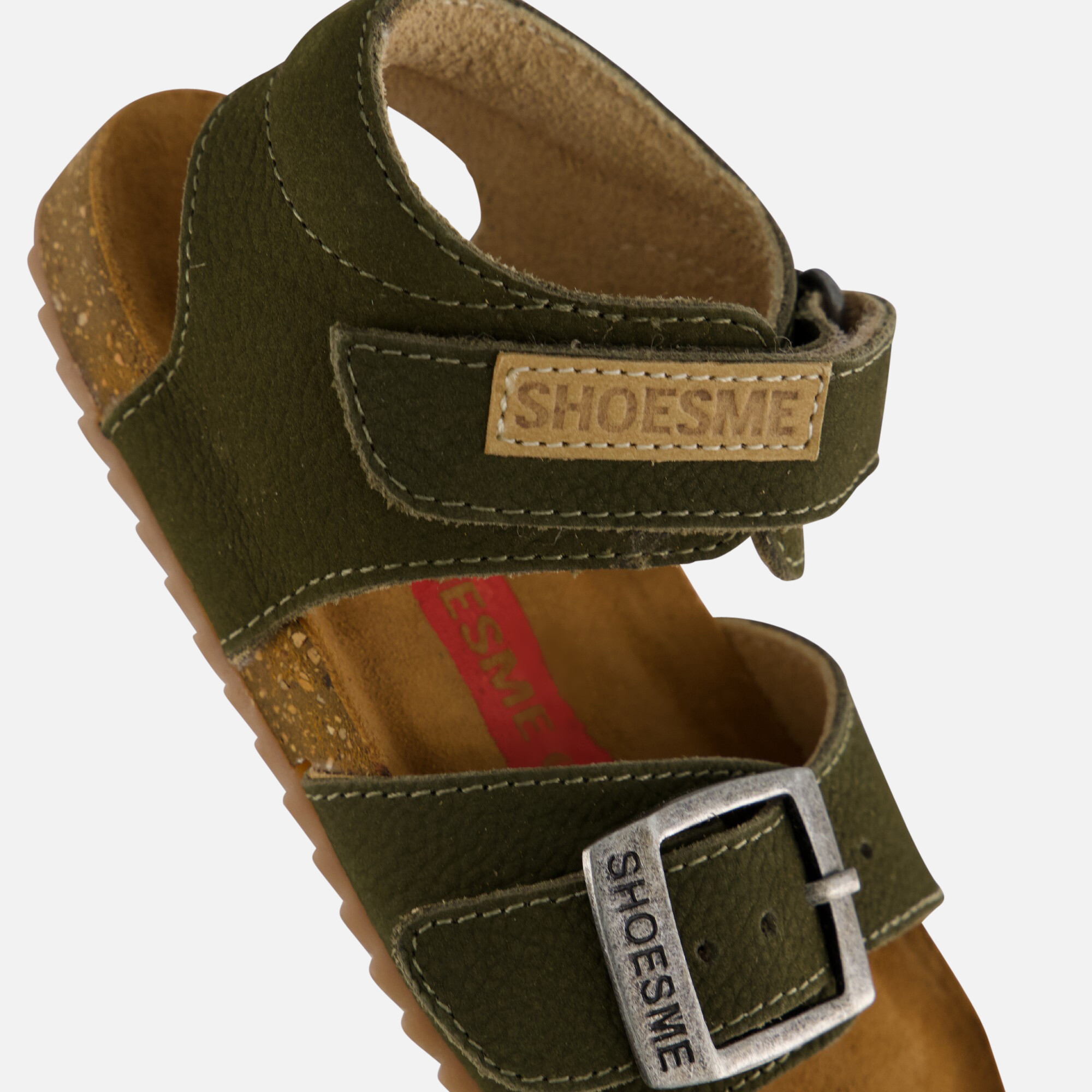 Shoesme Sandalen groen Leer afbeelding 3