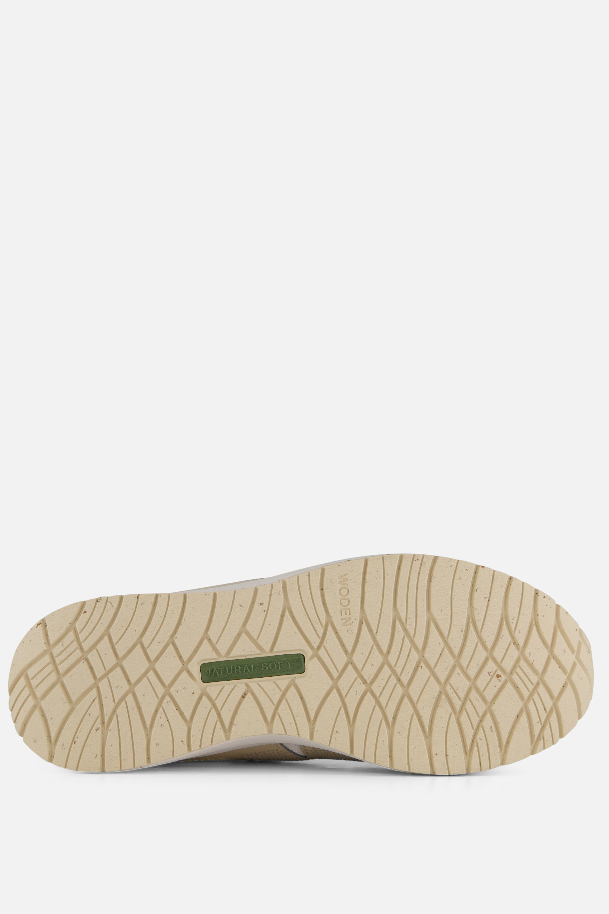 Woden Rigmor Reflective Sneakers beige Suede afbeelding 4