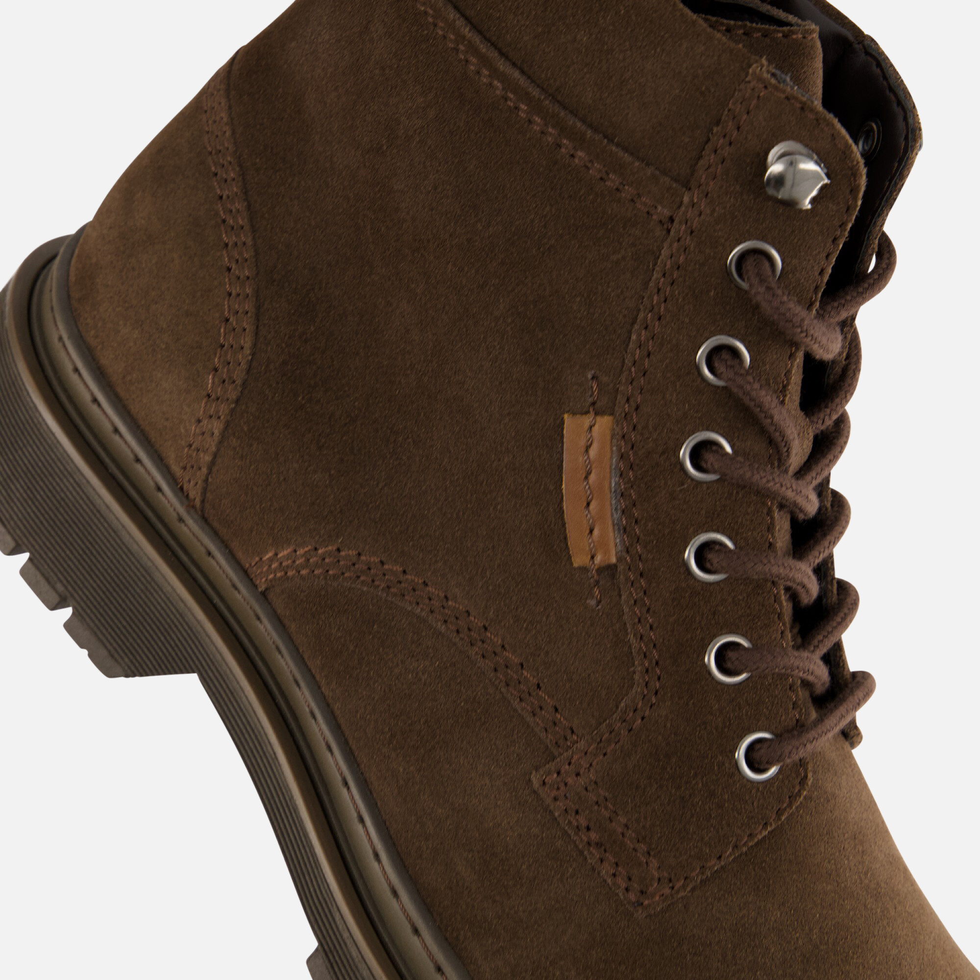Vertice Veterboots bruin Suede afbeelding 4