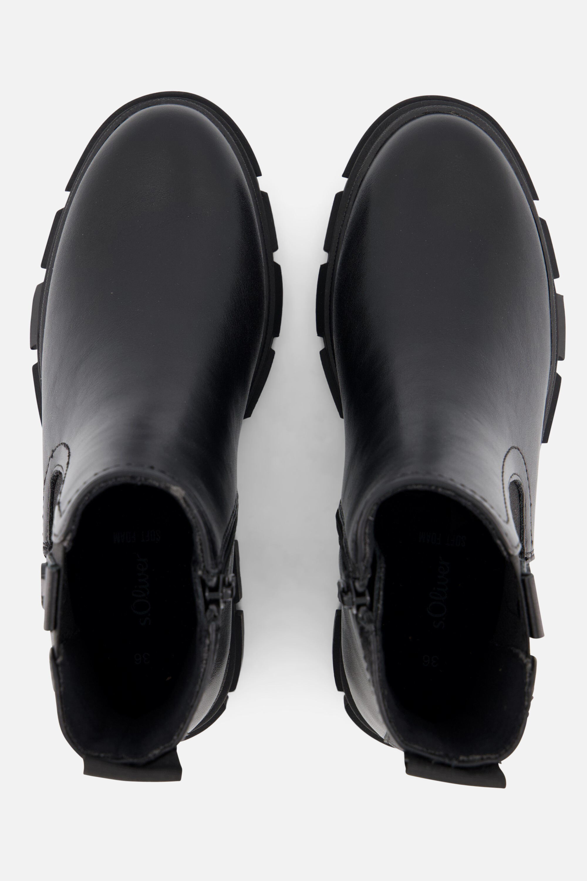 S.Oliver Chelsea boots zwart Synthetisch afbeelding 2