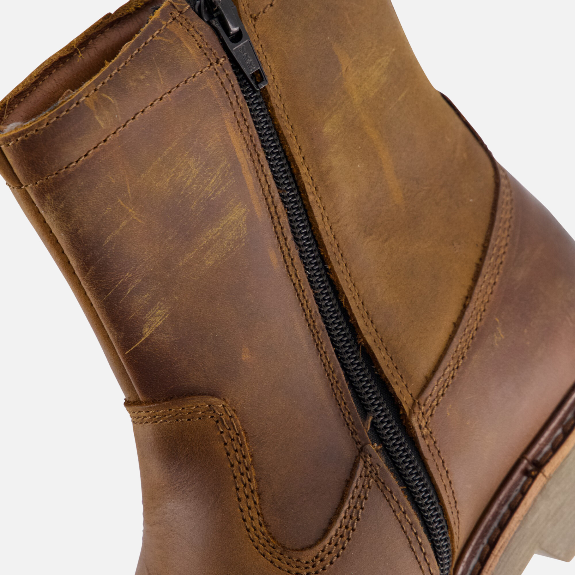 Outfielder Boots cognac Leer afbeelding 4