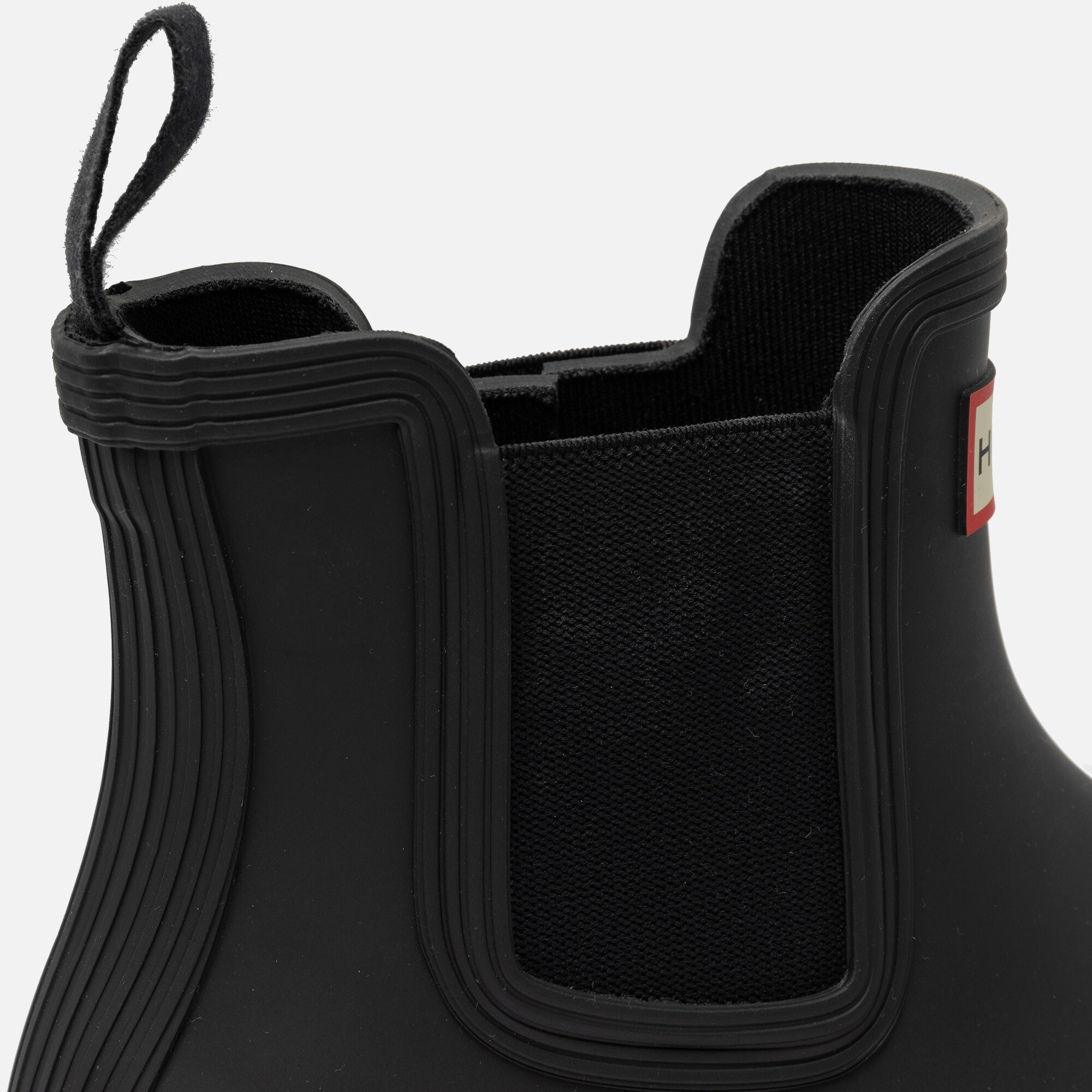 Hunter Chelsea boots zwart Rubber afbeelding 4