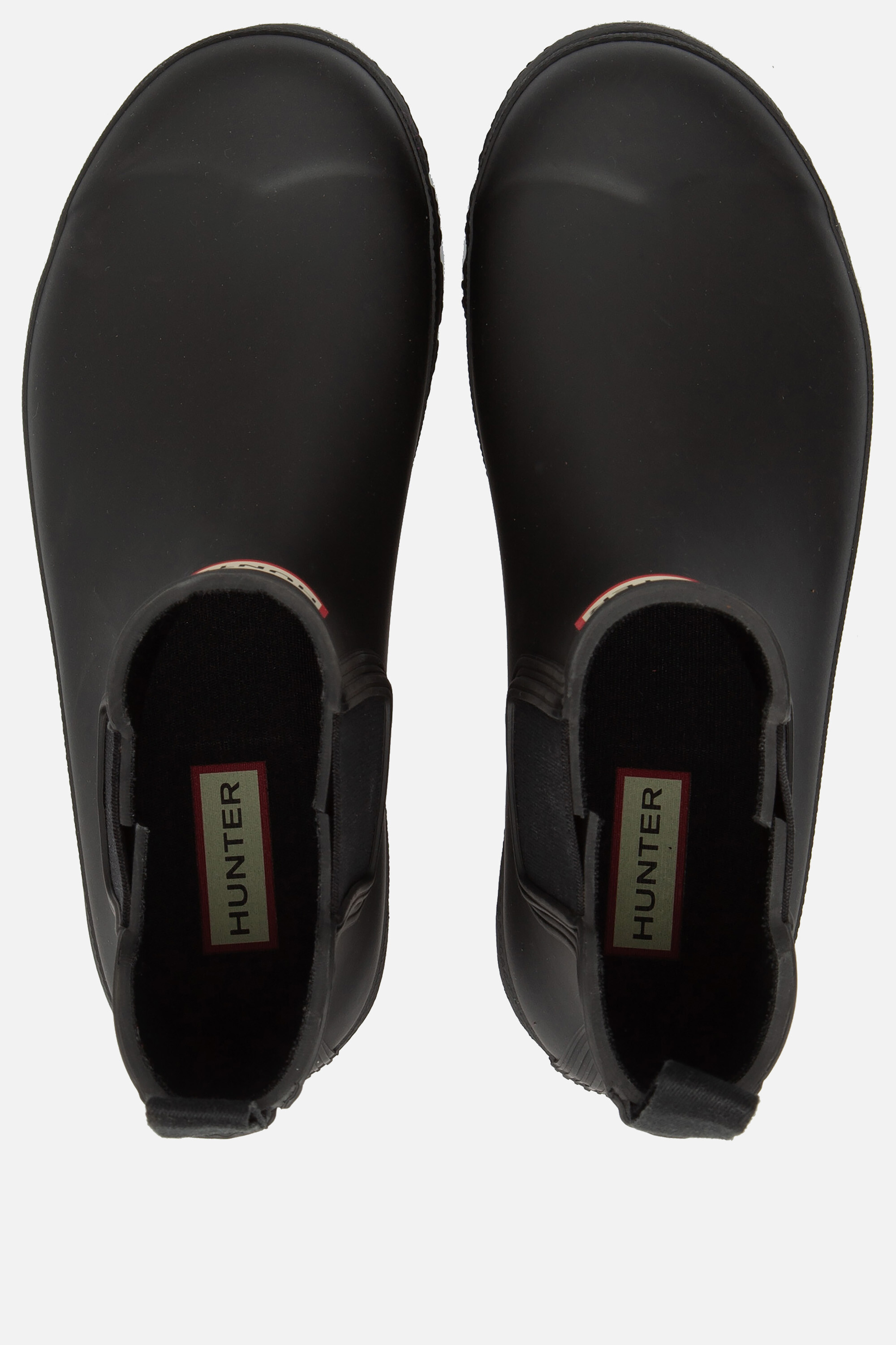 Hunter Chelsea boots zwart Rubber afbeelding 2