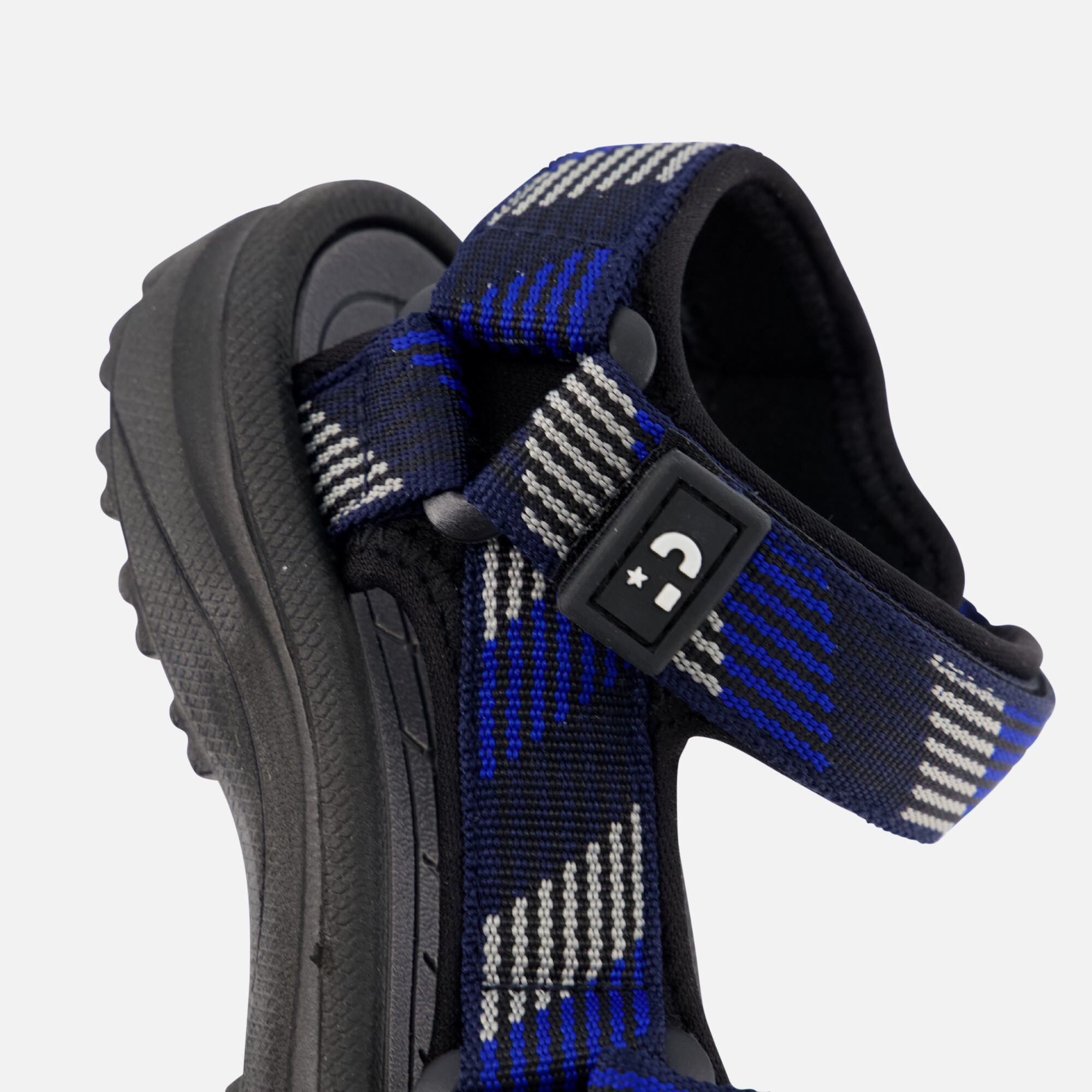 Muyters Sandalen blauw Textiel afbeelding 3