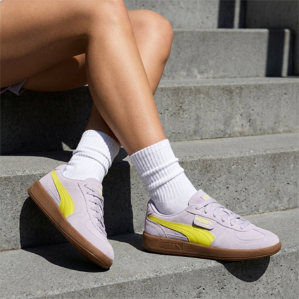 Puma Palermo Sneakers grijs Suède
