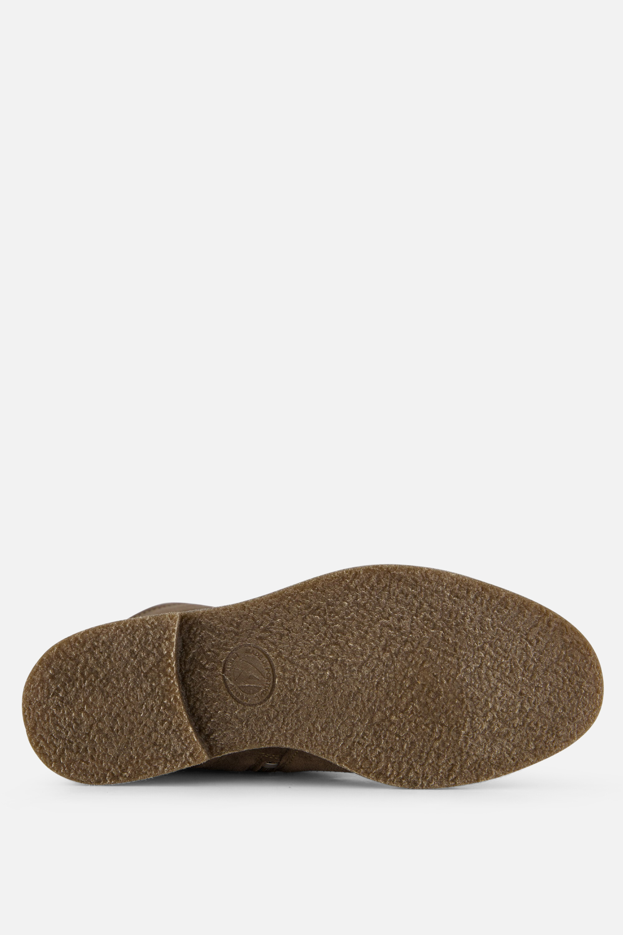 Feyn Giulia Plooi Enkellaarsjes taupe Suede afbeelding 3