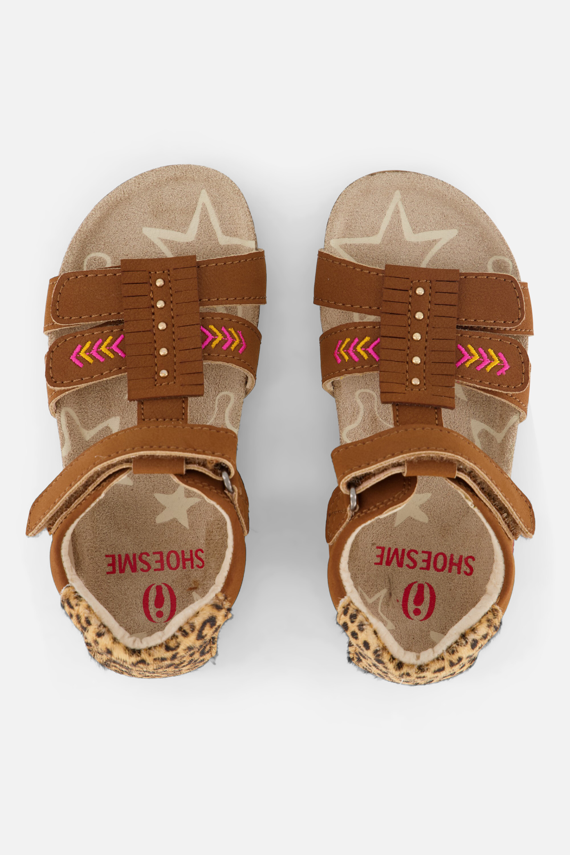 Shoesme Bio Sandalen cognac Leer afbeelding 2