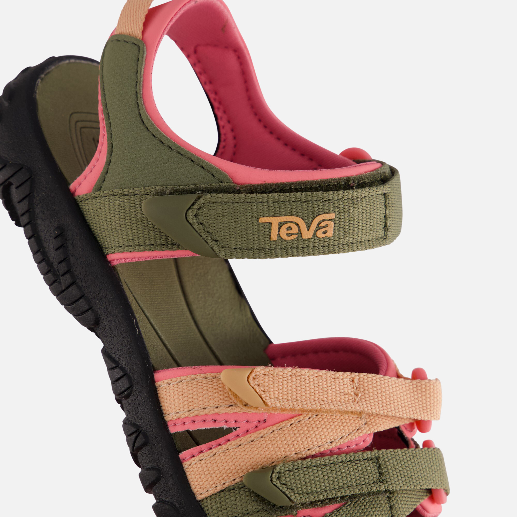 Teva Tirra Sandalen groen Textiel afbeelding 3