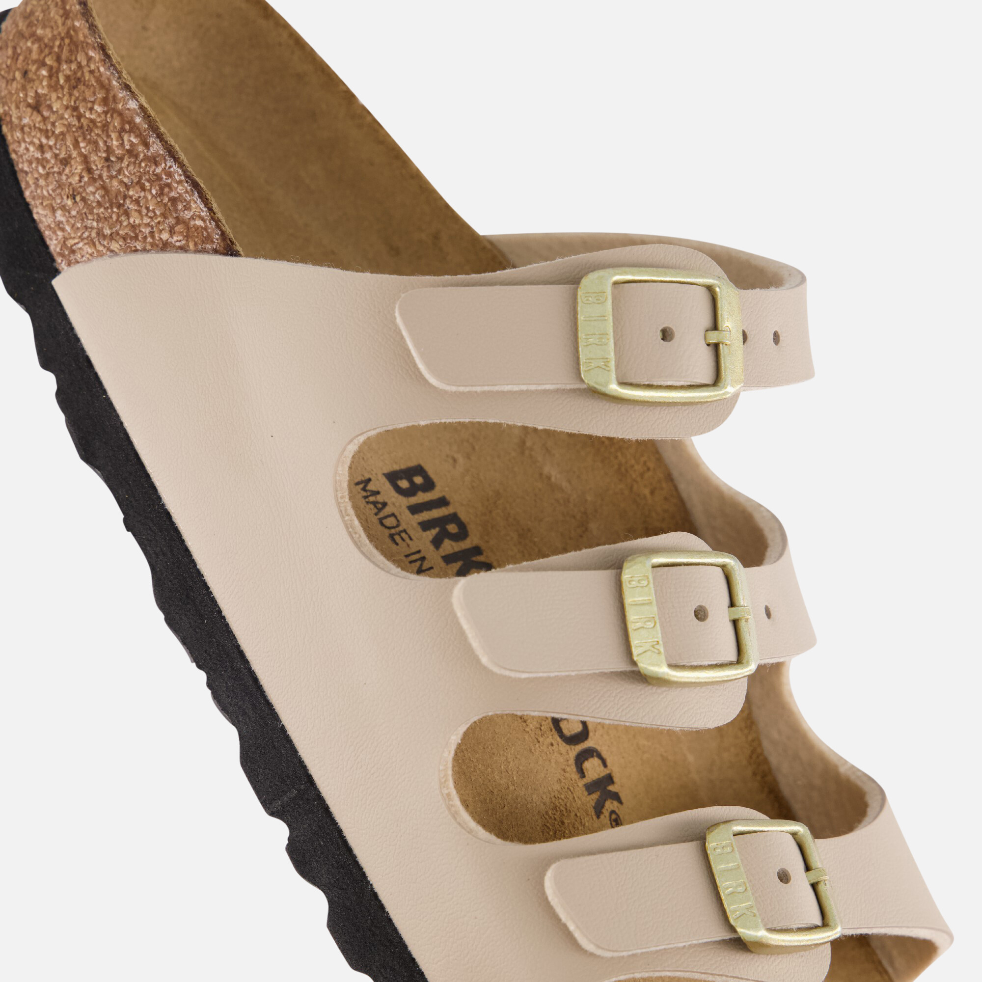 Birkenstock Florida Classic Slippers beige afbeelding 4