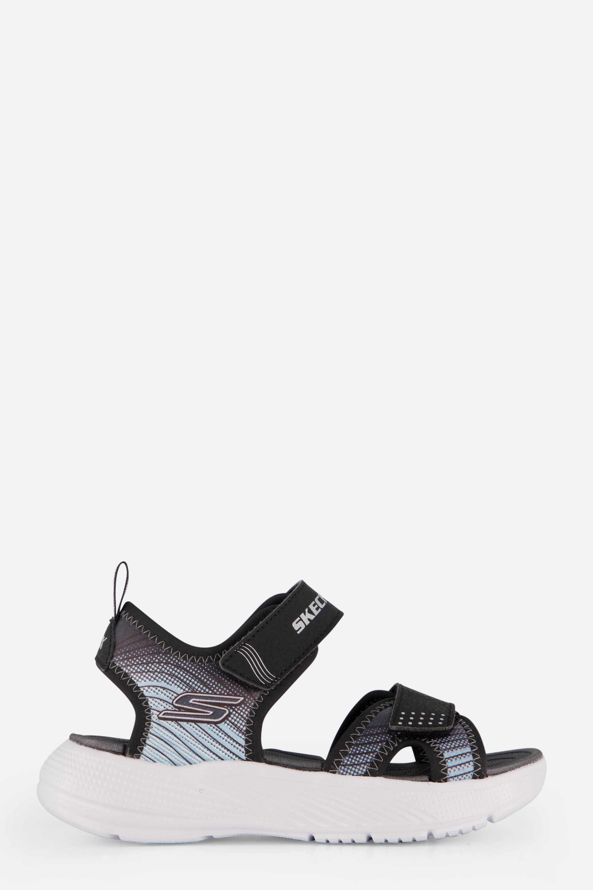 Skechers Microspec Splash Sandalen zwart Textiel afbeelding 4