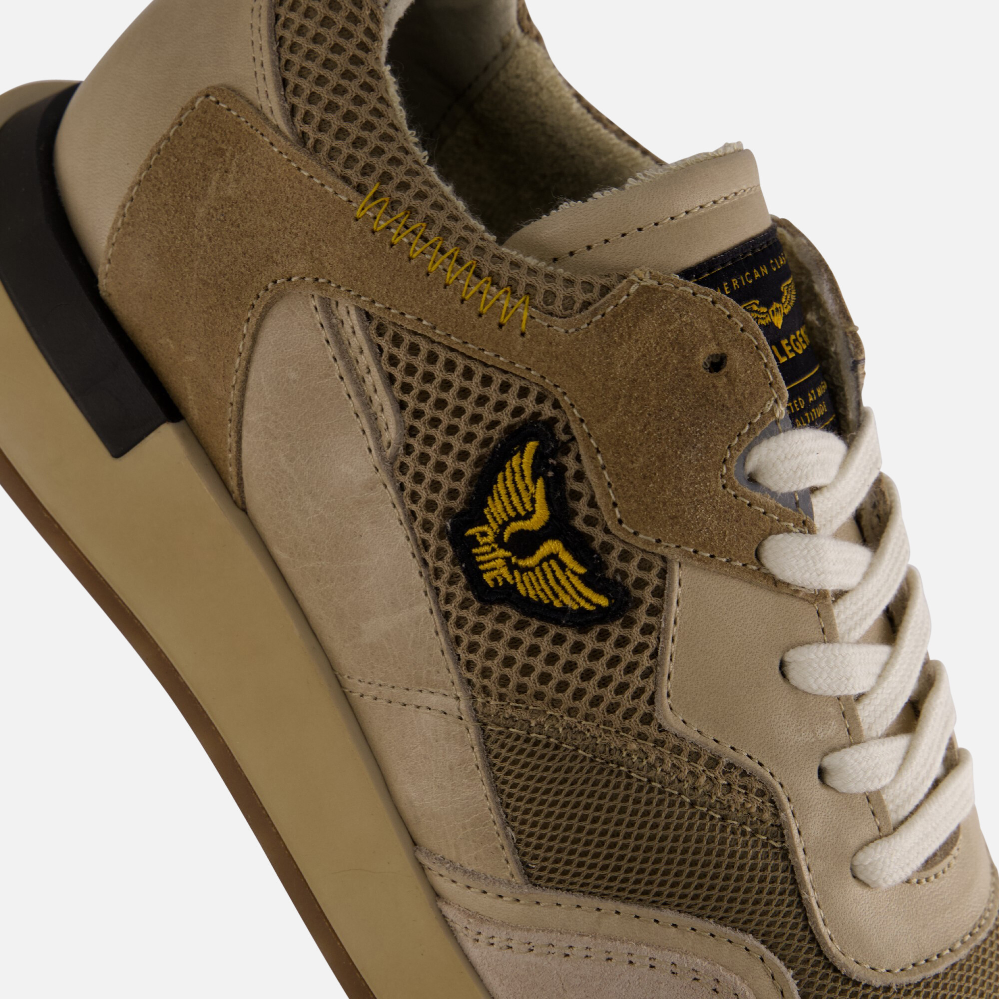 PME Legend Aerovation Sneakers beige Suede afbeelding 4