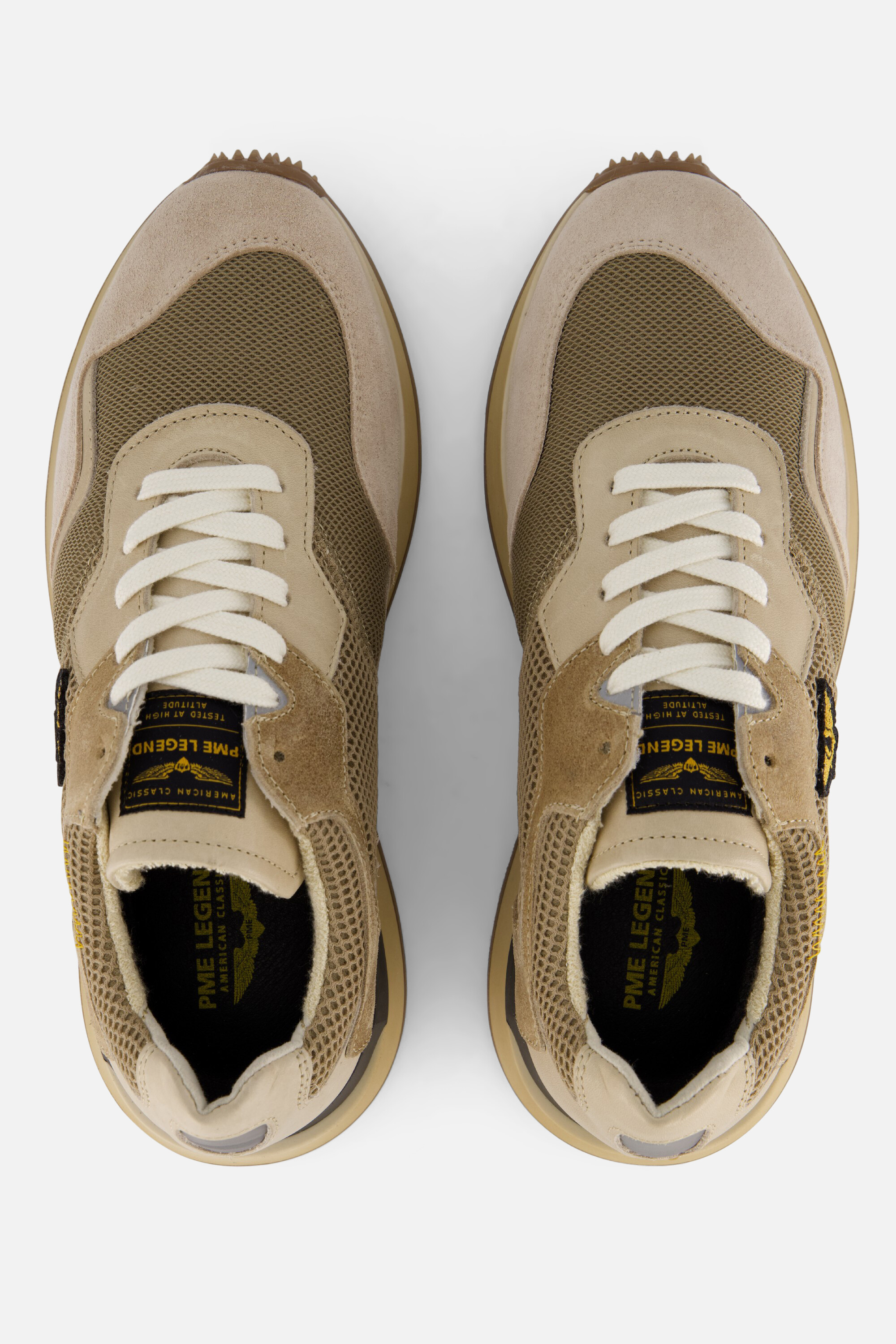 PME Legend Aerovation Sneakers beige Suede afbeelding 2