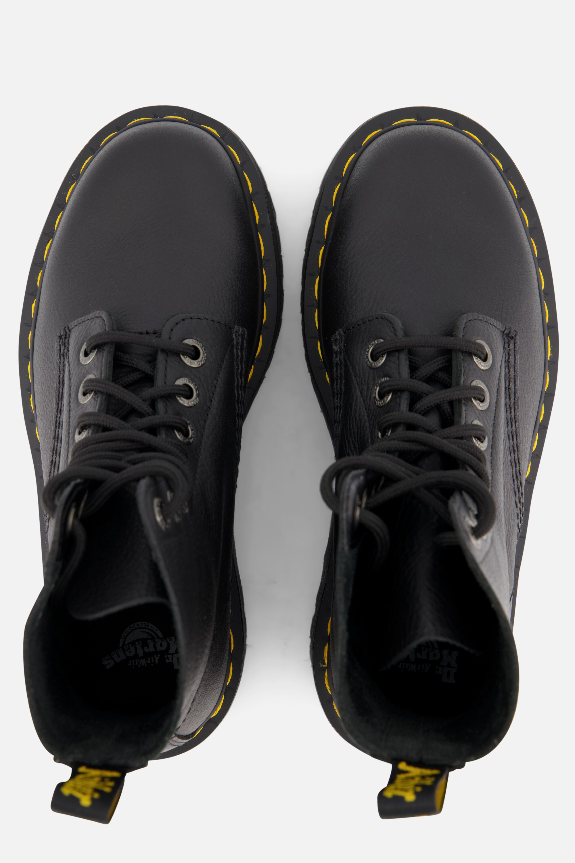Dr. Martens Quad Retro Max veterboots zwart Leer afbeelding 2