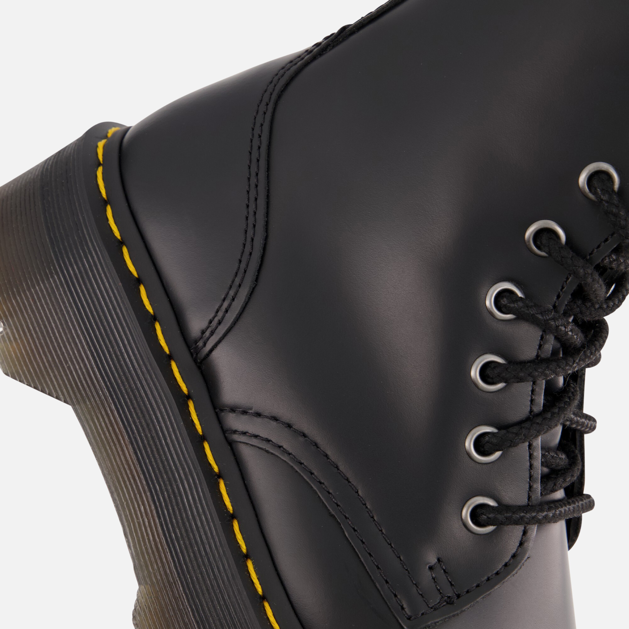 Dr. Martens Jadon veterboots zwart Leer 170405 afbeelding 4