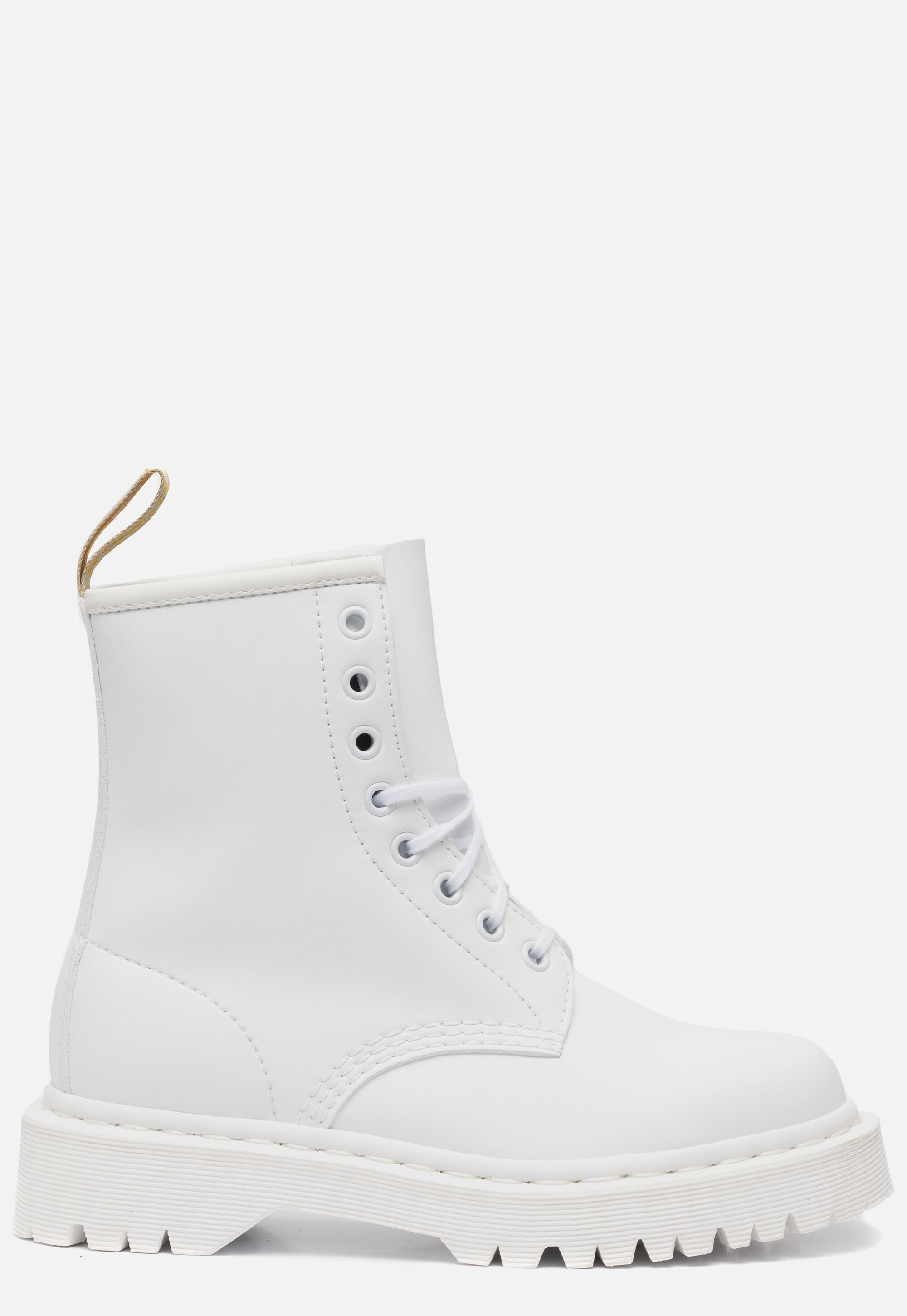 Dr. Martens Vega Veterboots wit Leer afbeelding 2
