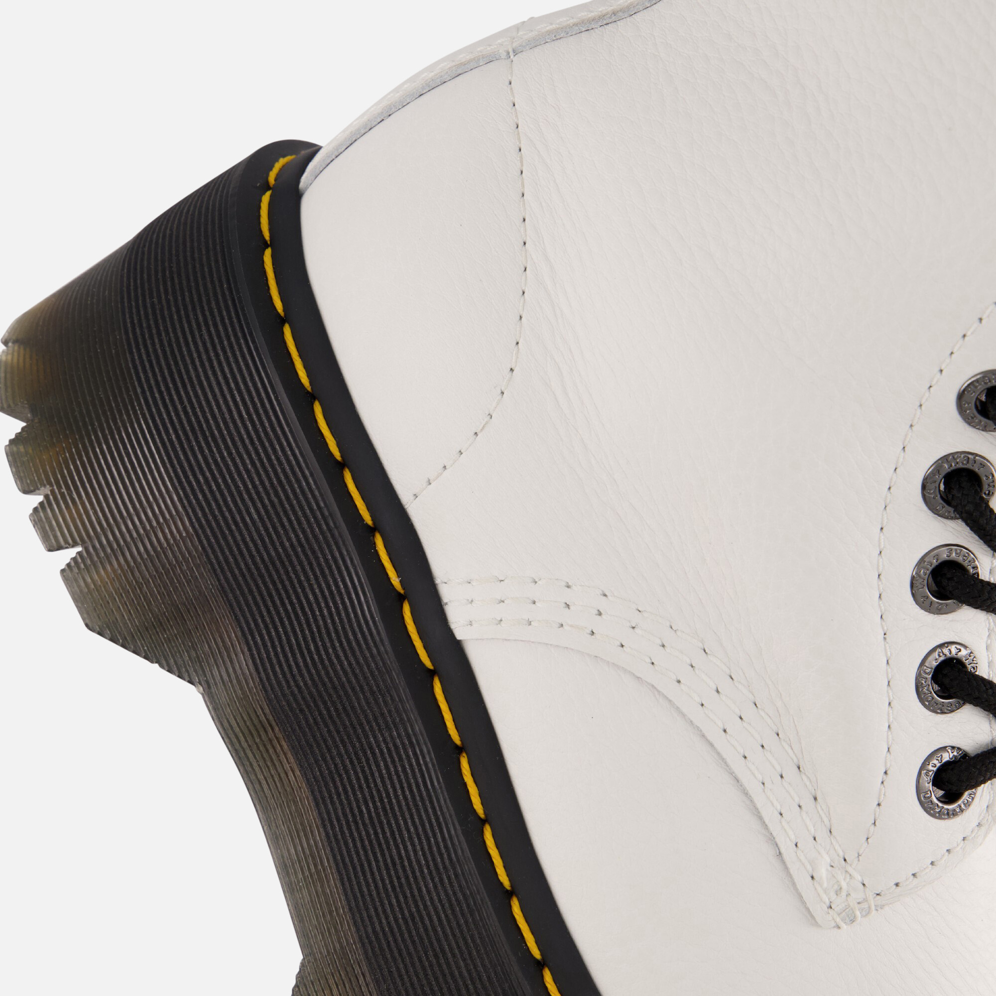Dr. Martens Quad Retro Max veterboots wit Leer afbeelding 4