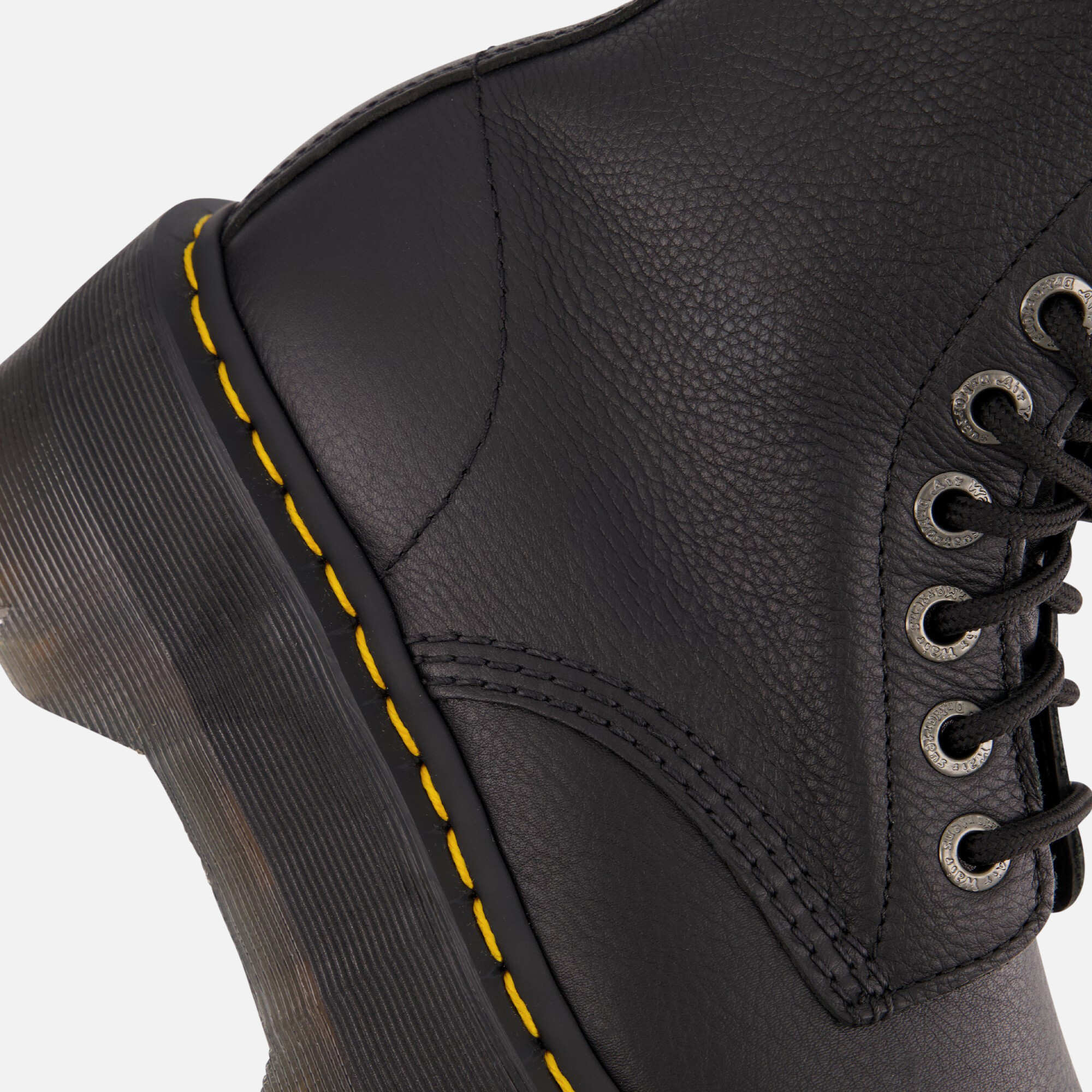Dr. Martens Quad Retro Max veterboots zwart Leer afbeelding 4