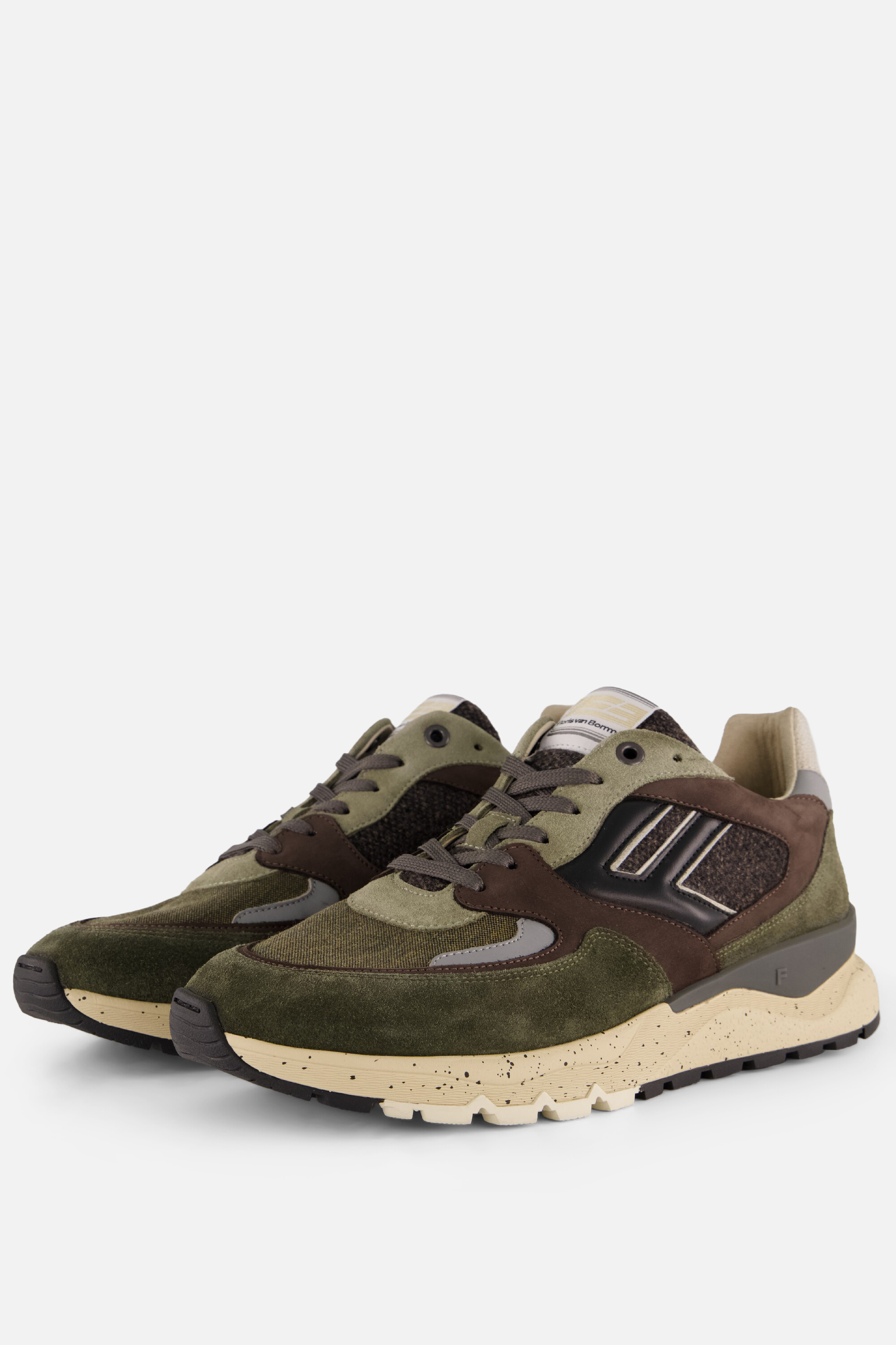 Floris van Bommel Floris van Bommel Treener sneakers groen