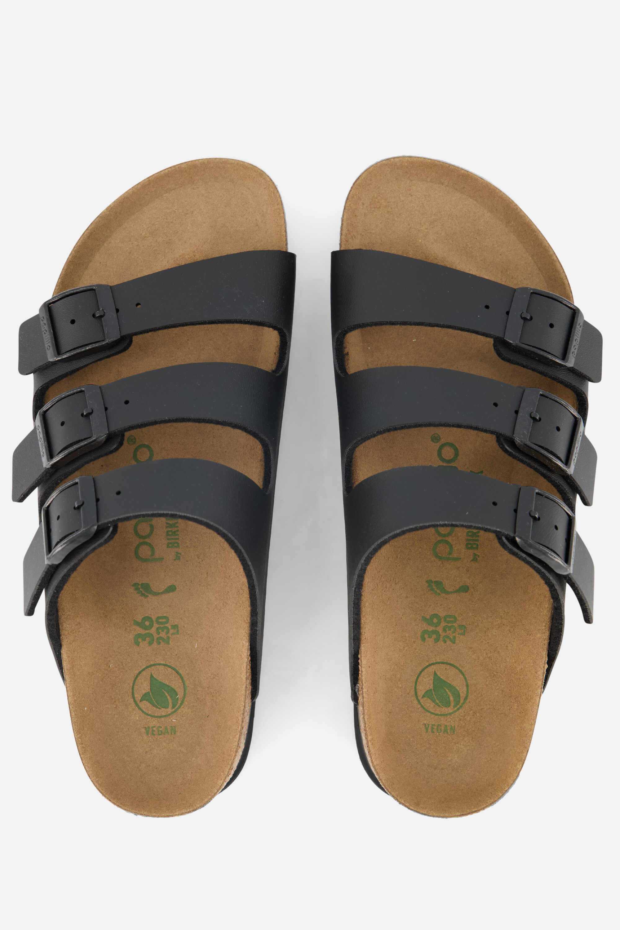 Papillio Birkenstock Florida Slippers zwart afbeelding 2