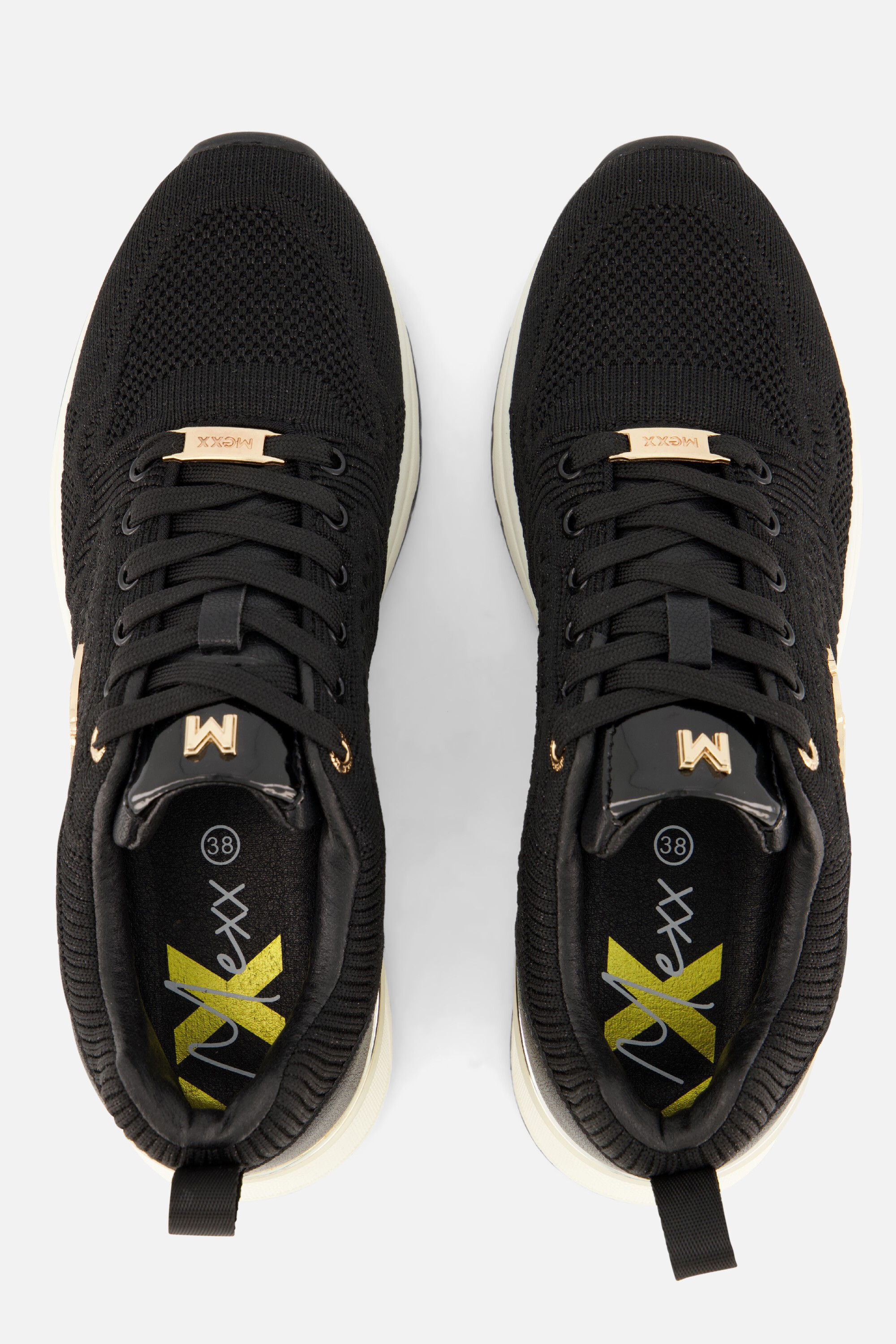 Mexx Rox Orlando Sneakers zwart Textiel afbeelding 3