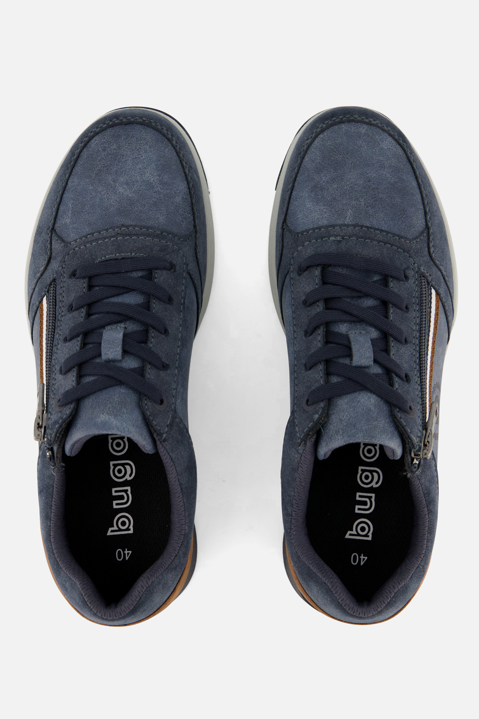 Bugatti Arriba Sneakers blauw Leer afbeelding 3