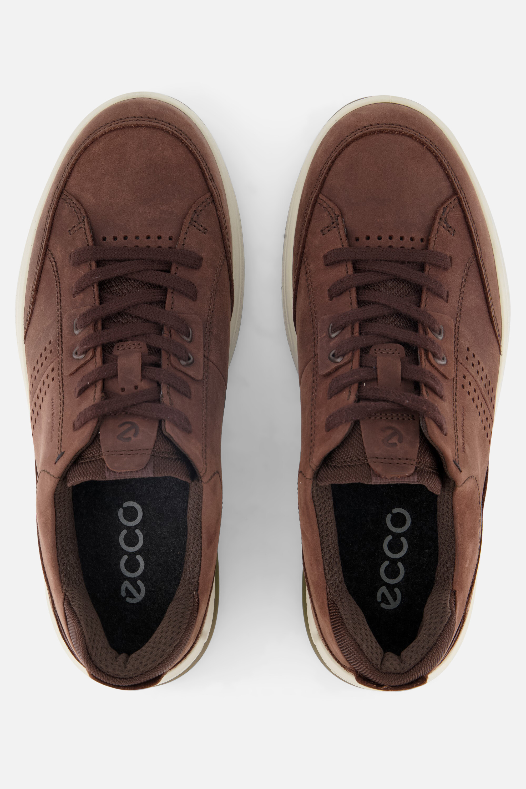 Ecco Byway 2.0 Sneakers bruin Nubuck afbeelding 2