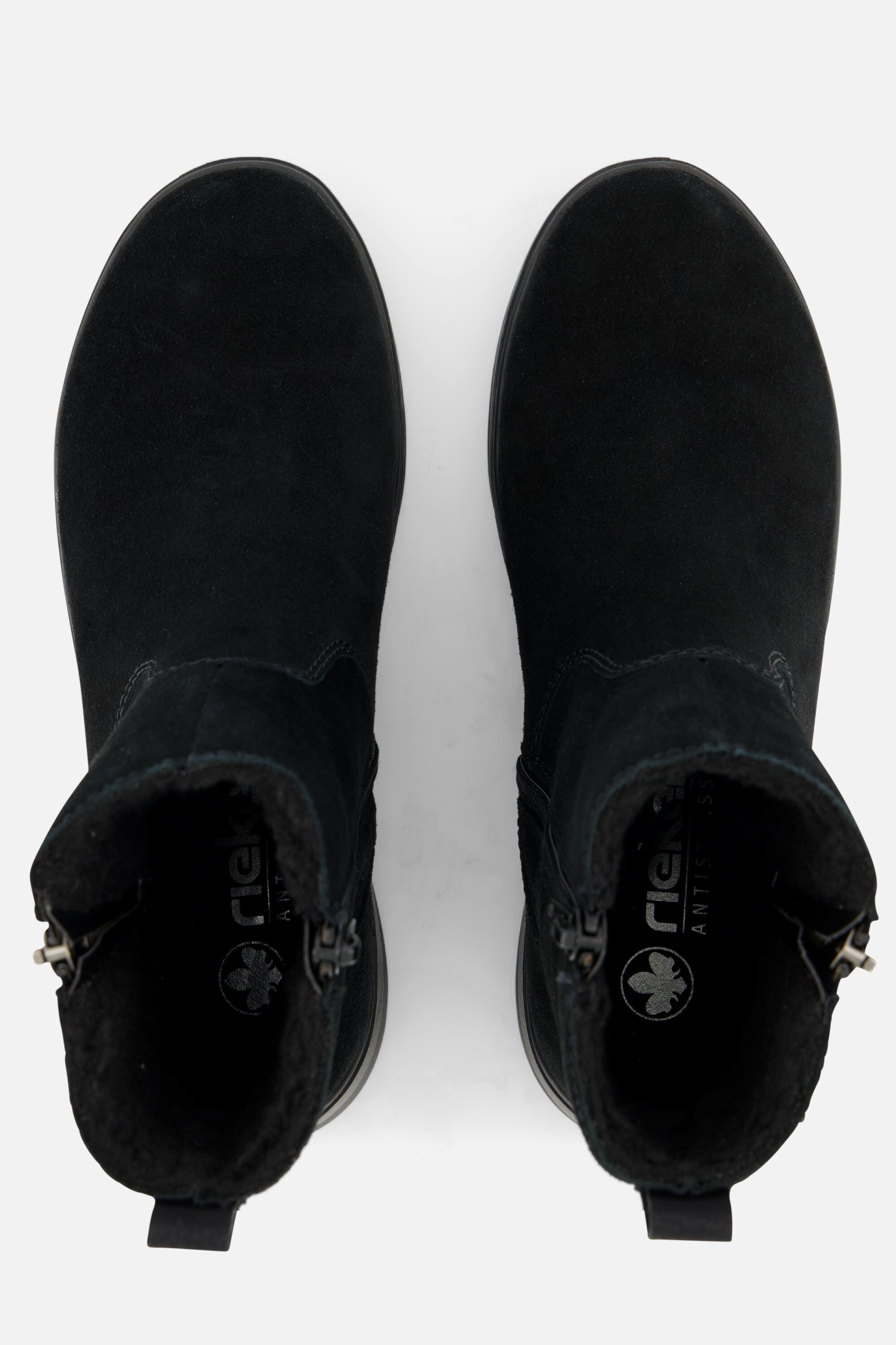 Rieker Tex Enkellaarsjes zwart Suede afbeelding 2