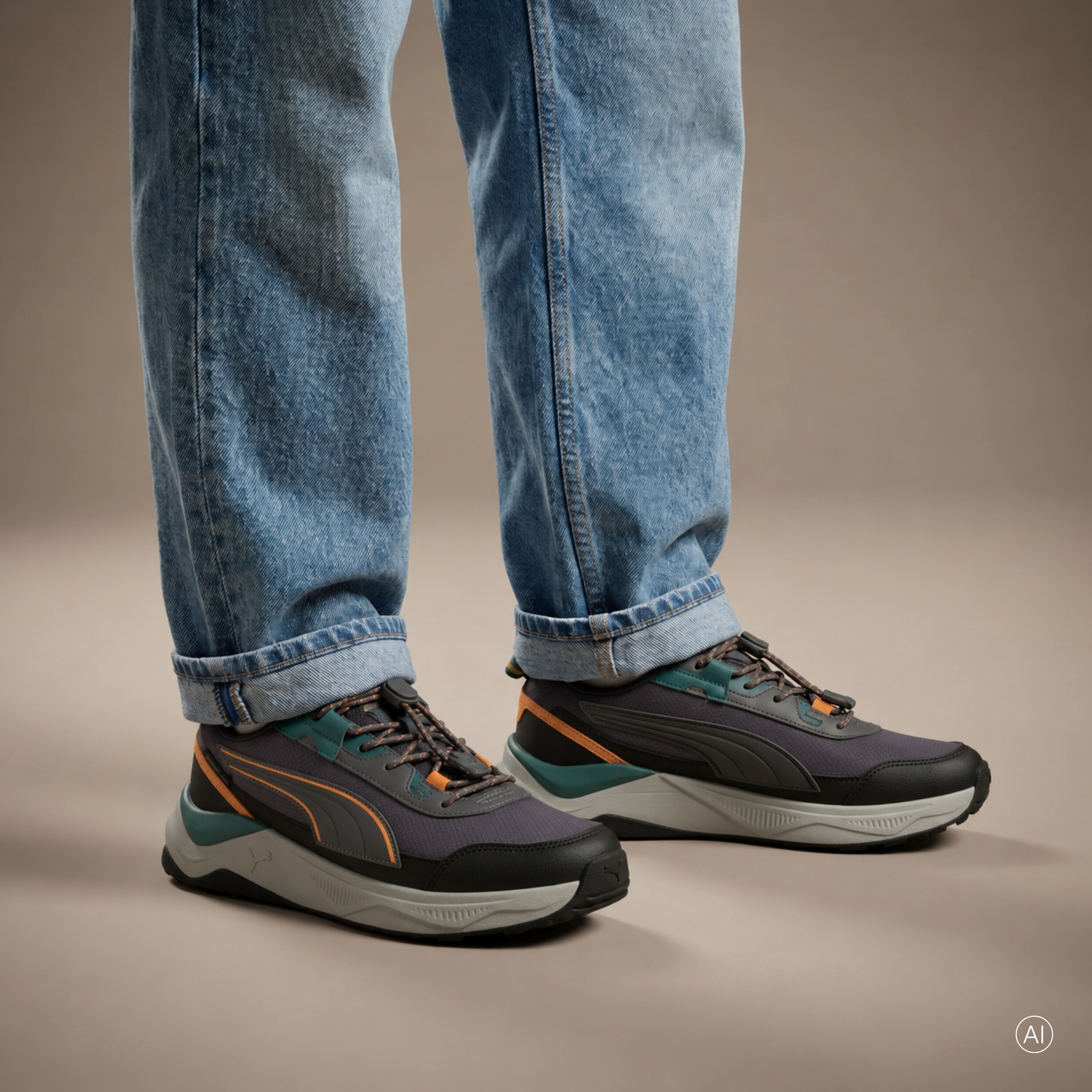 Puma Puma Evolve 2.0 Trail Sneakers grijs