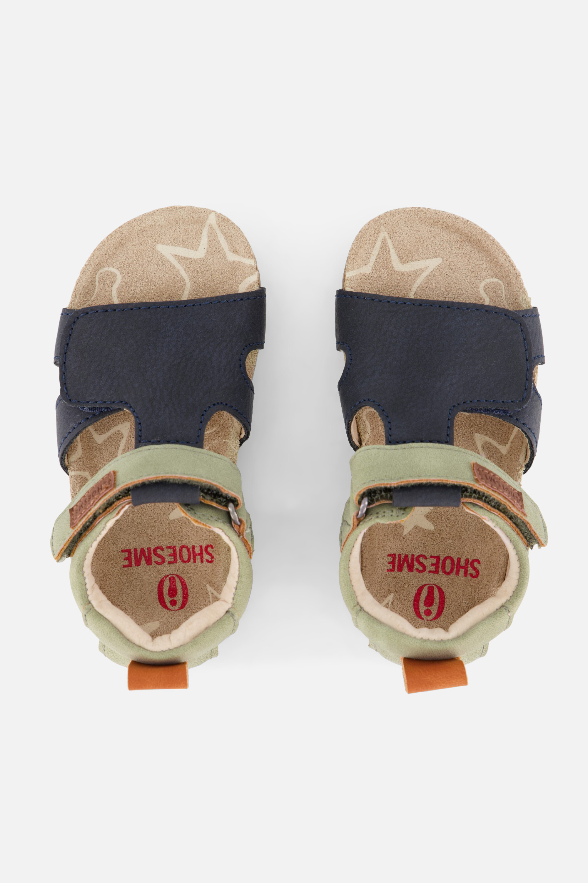 Shoesme Bio Sandalen groen Leer afbeelding 2