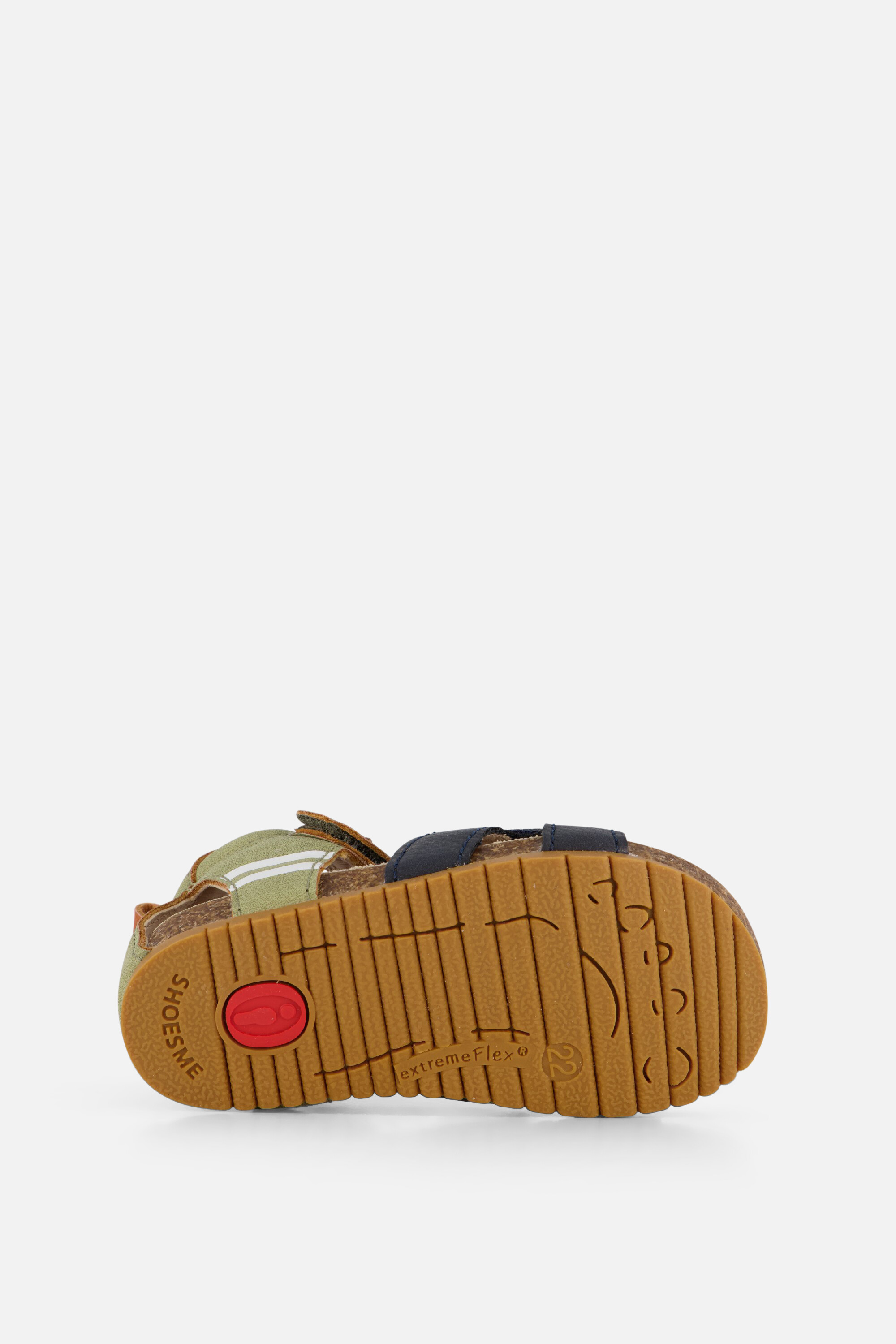 Shoesme Bio Sandalen groen Leer afbeelding 3
