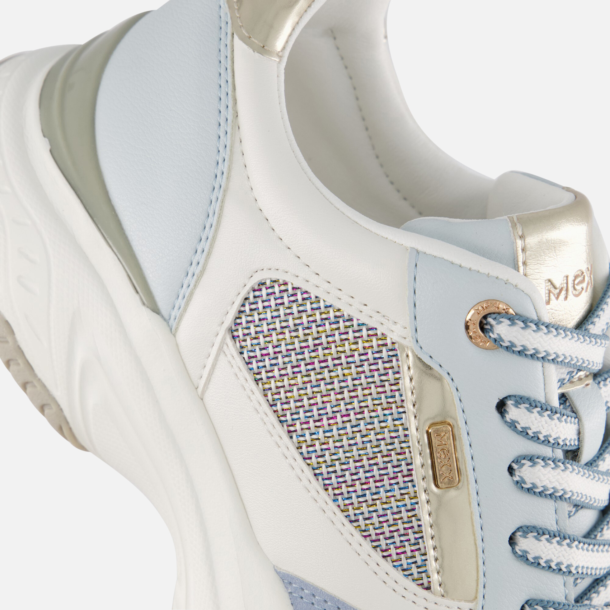 Mexx Radja Pax Sneakers blauw Synthetisch afbeelding 4