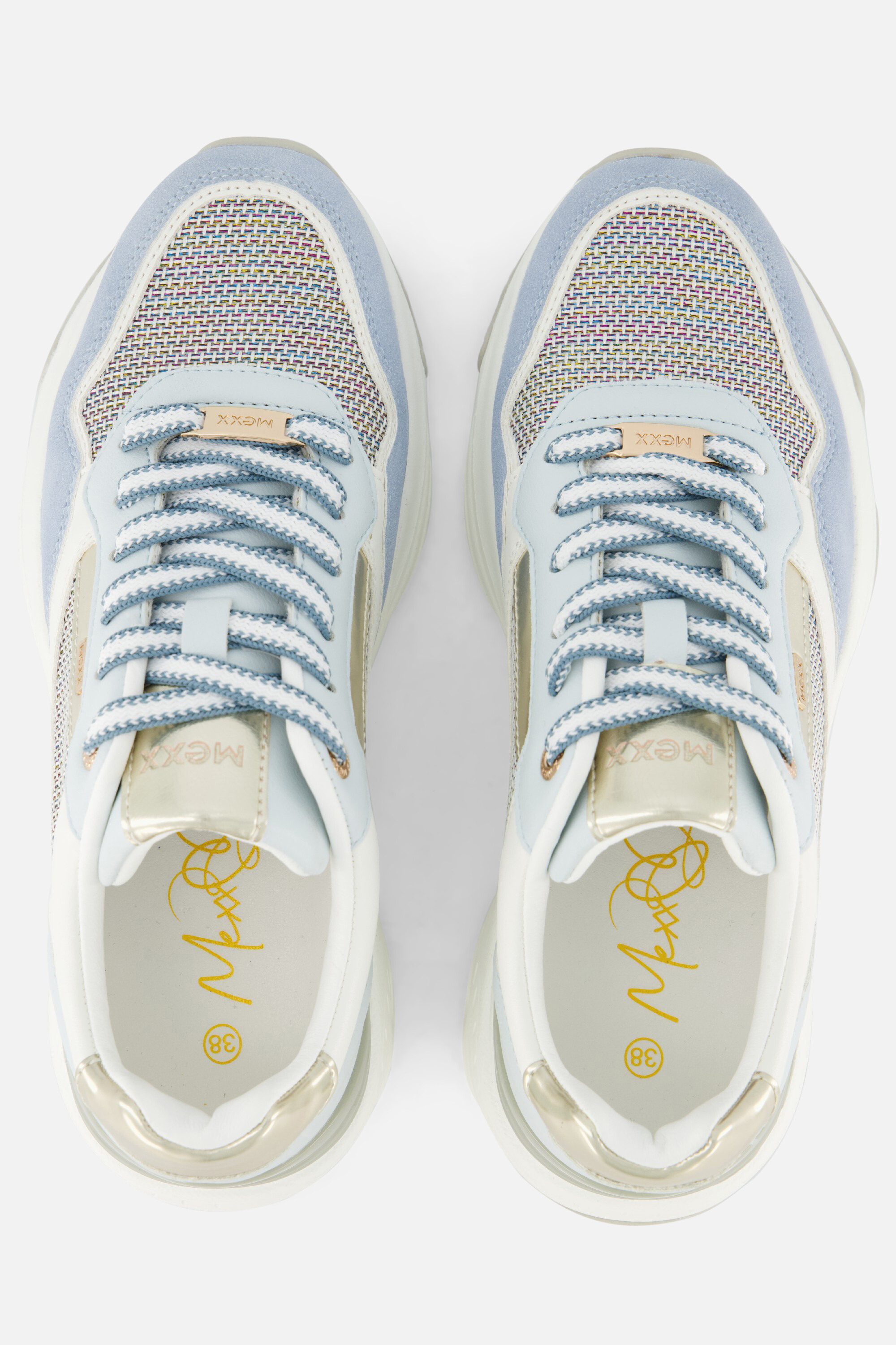 Mexx Radja Pax Sneakers blauw Synthetisch afbeelding 2