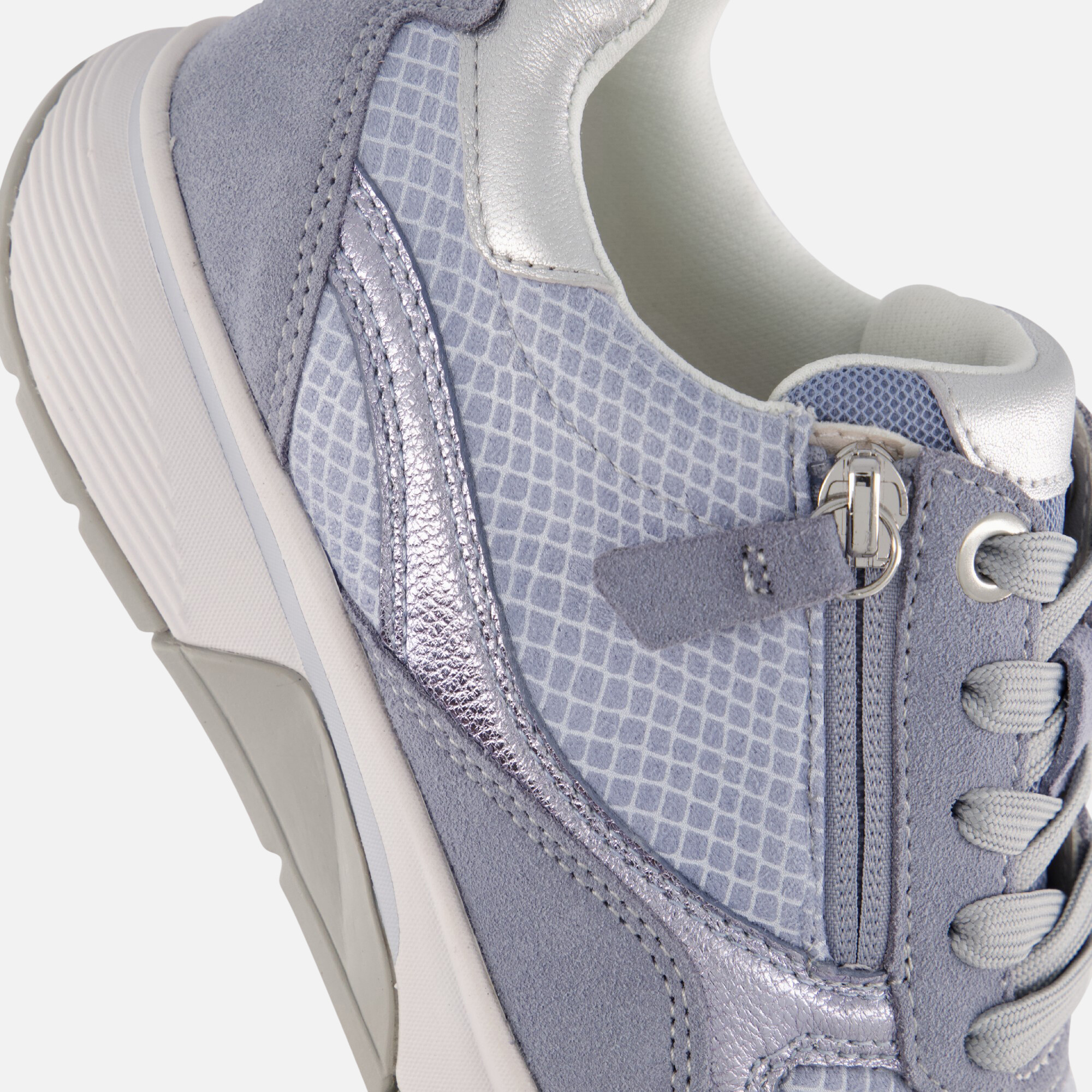 Gabor Rollingsoft Sneakers blauw Nubuck afbeelding 4