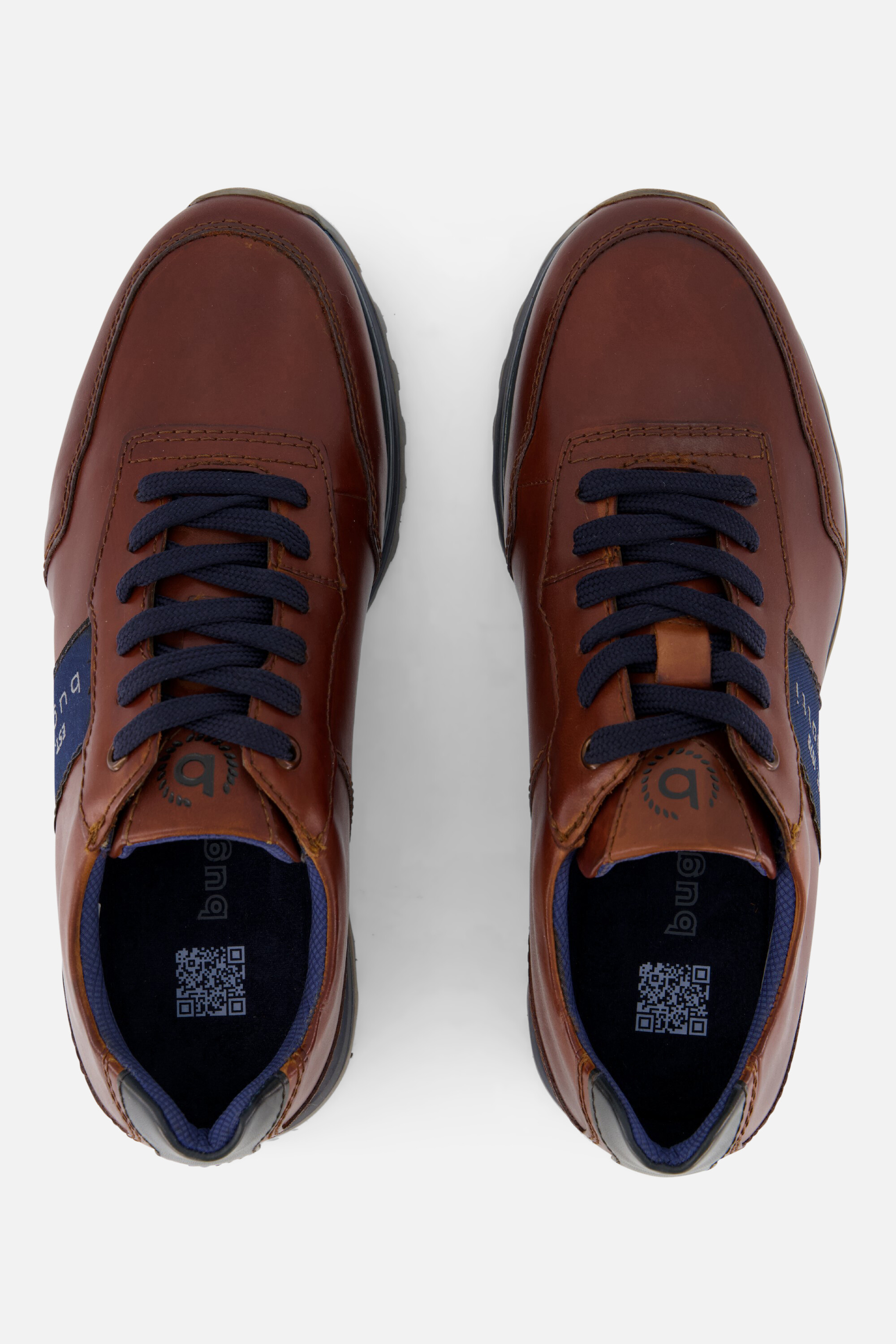 Bugatti Cirino Sneakers cognac Leer afbeelding 3