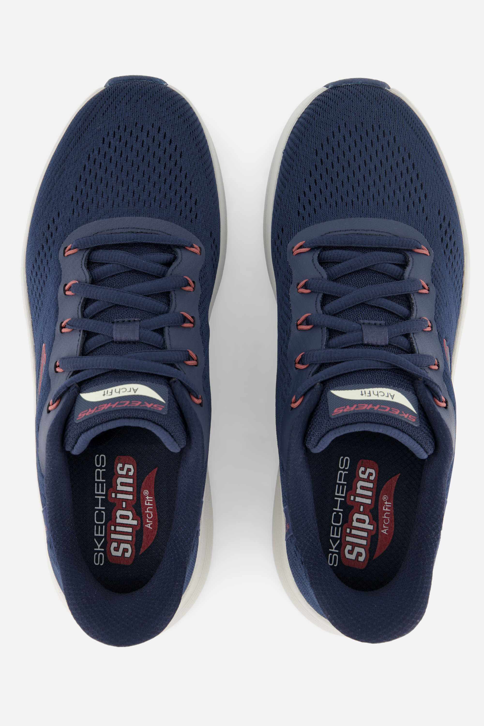Skechers Uno Arch Fit 2.0 Sneakers blauw Textiel afbeelding 2