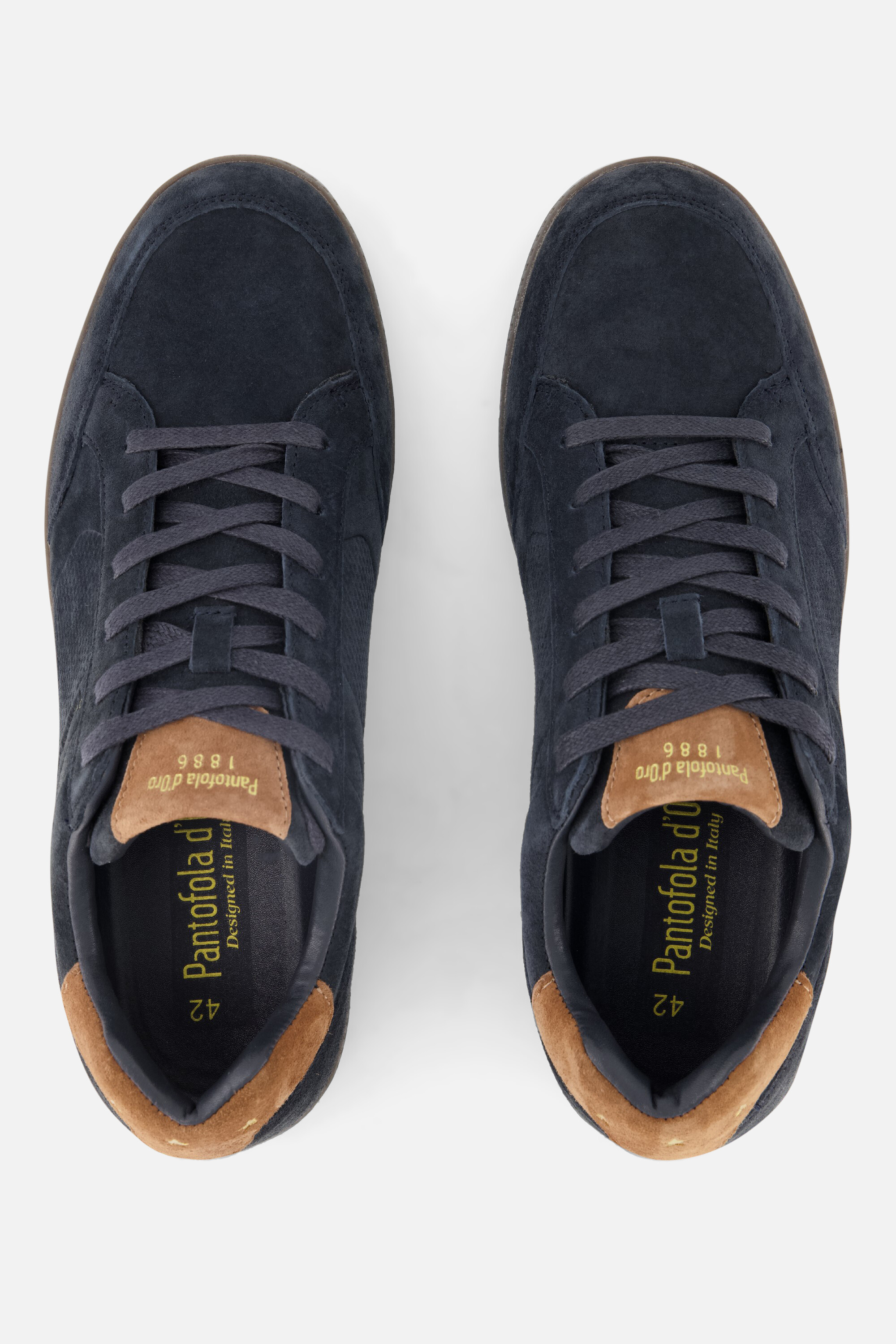 Pantofola d'Oro Velo Sneakers blauw Nubuck afbeelding 2