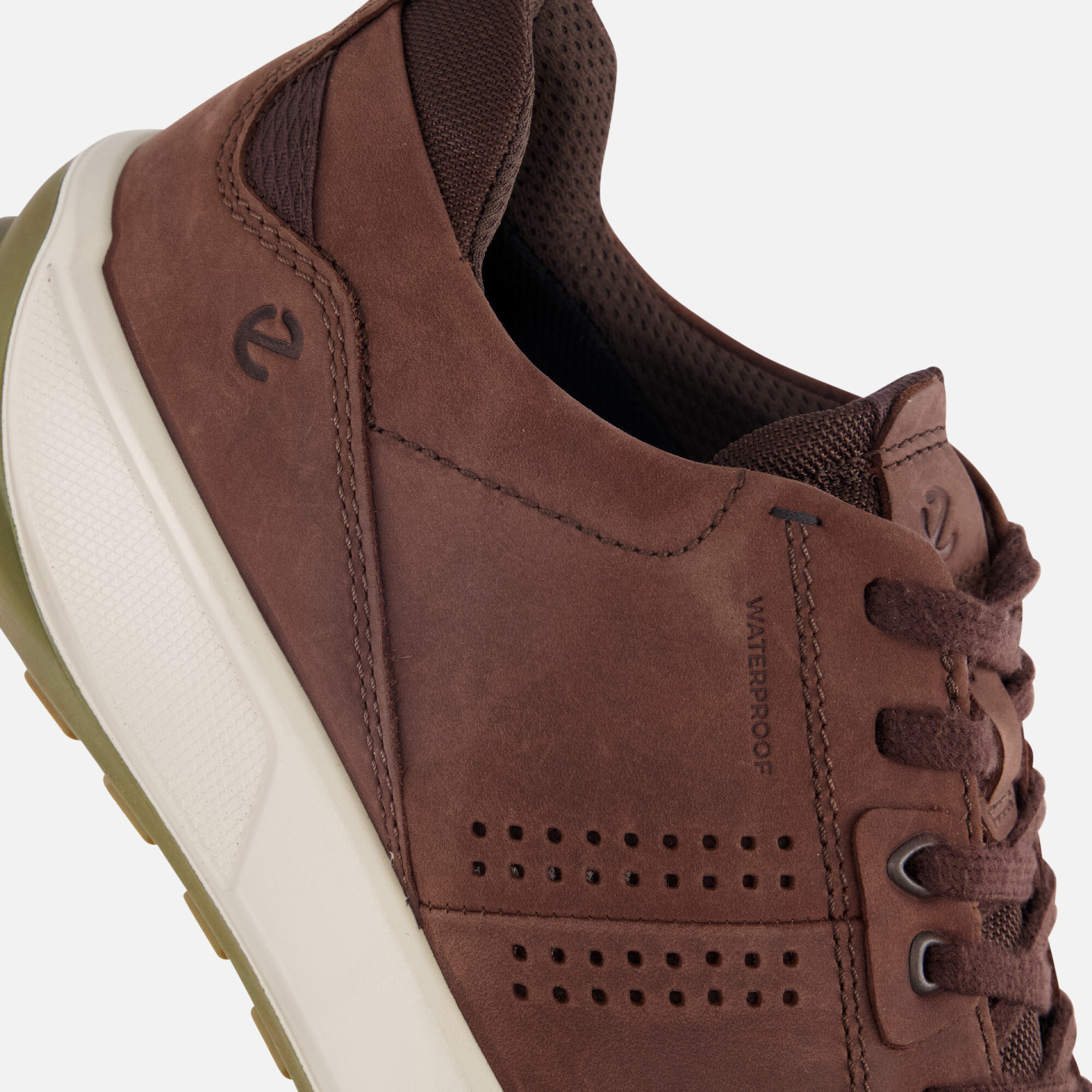 Ecco Byway 2.0 Sneakers bruin Nubuck afbeelding 4