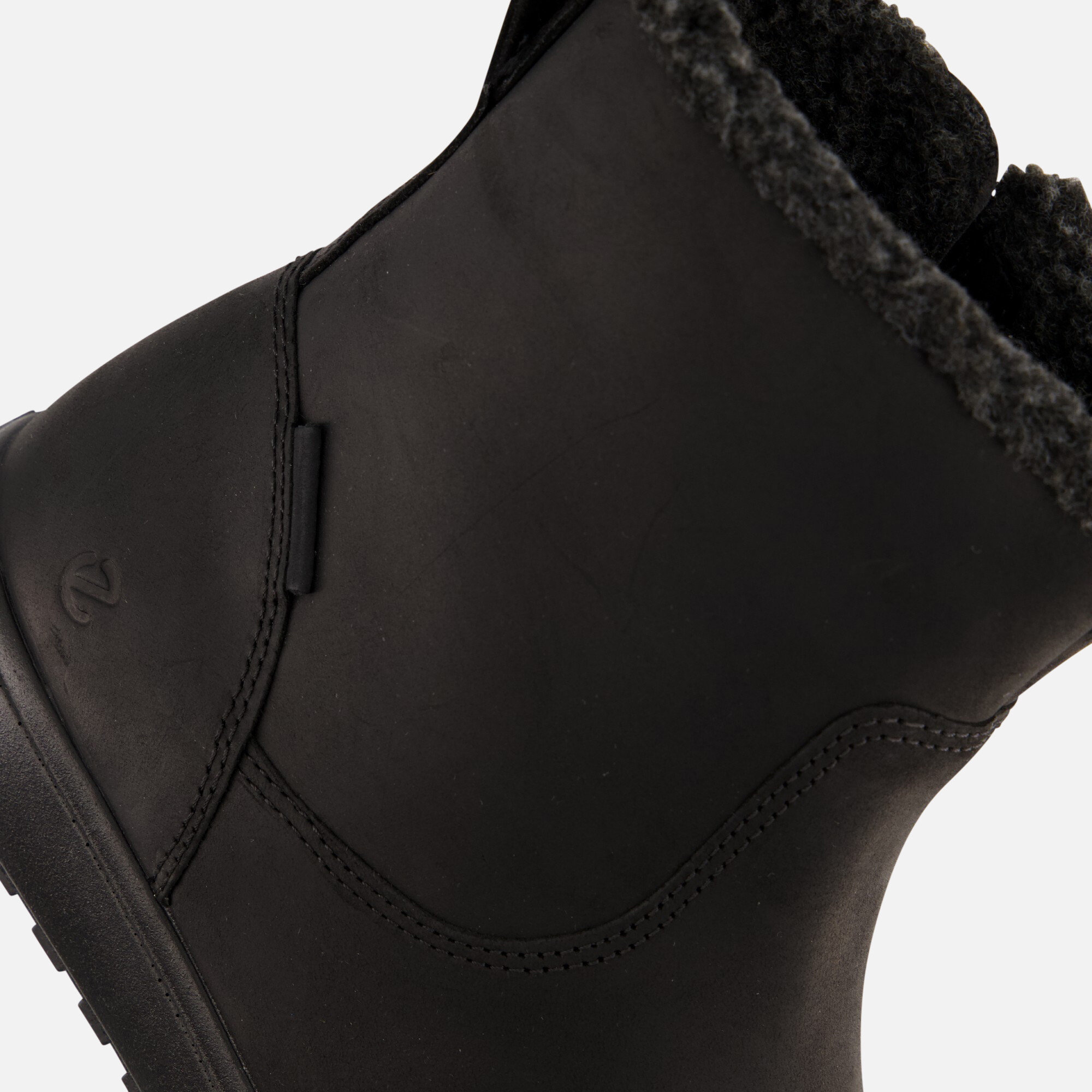 Ecco Soft 7 Tred W Enkellaarsjes zwart Nubuck afbeelding 4