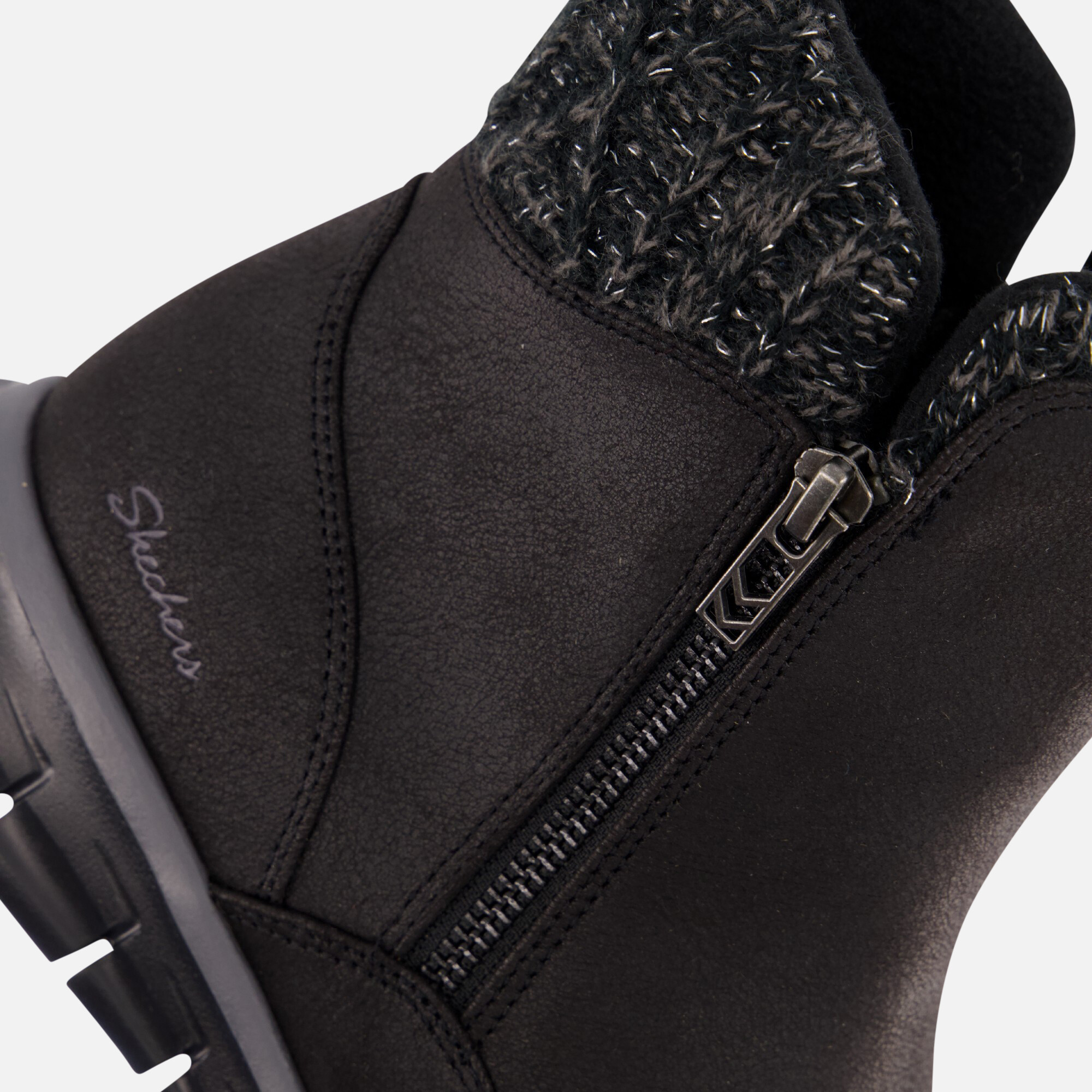 Skechers Synergy Zip Enkellaarsjes zwart afbeelding 4
