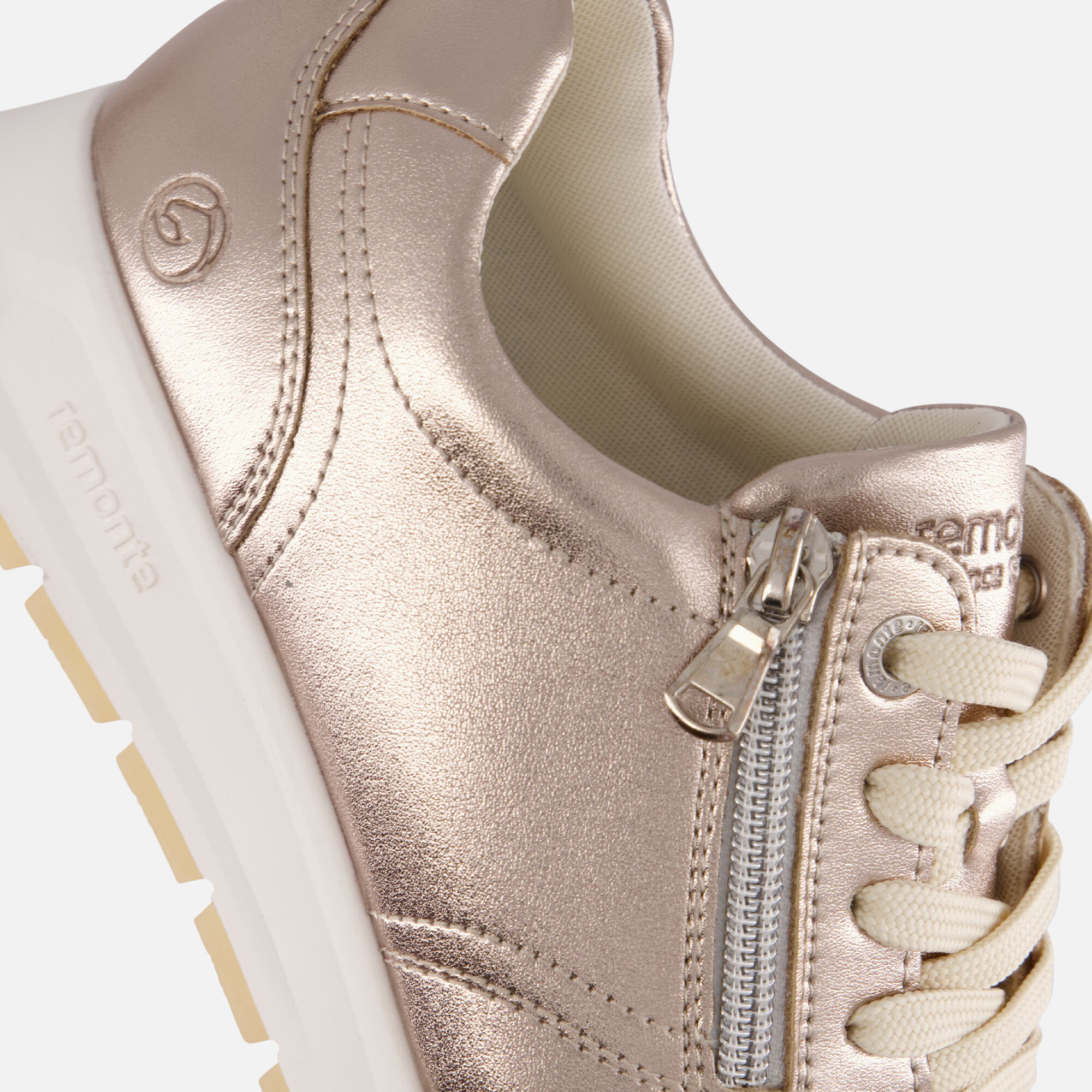 Remonte Sneakers goud Synthetisch afbeelding 4