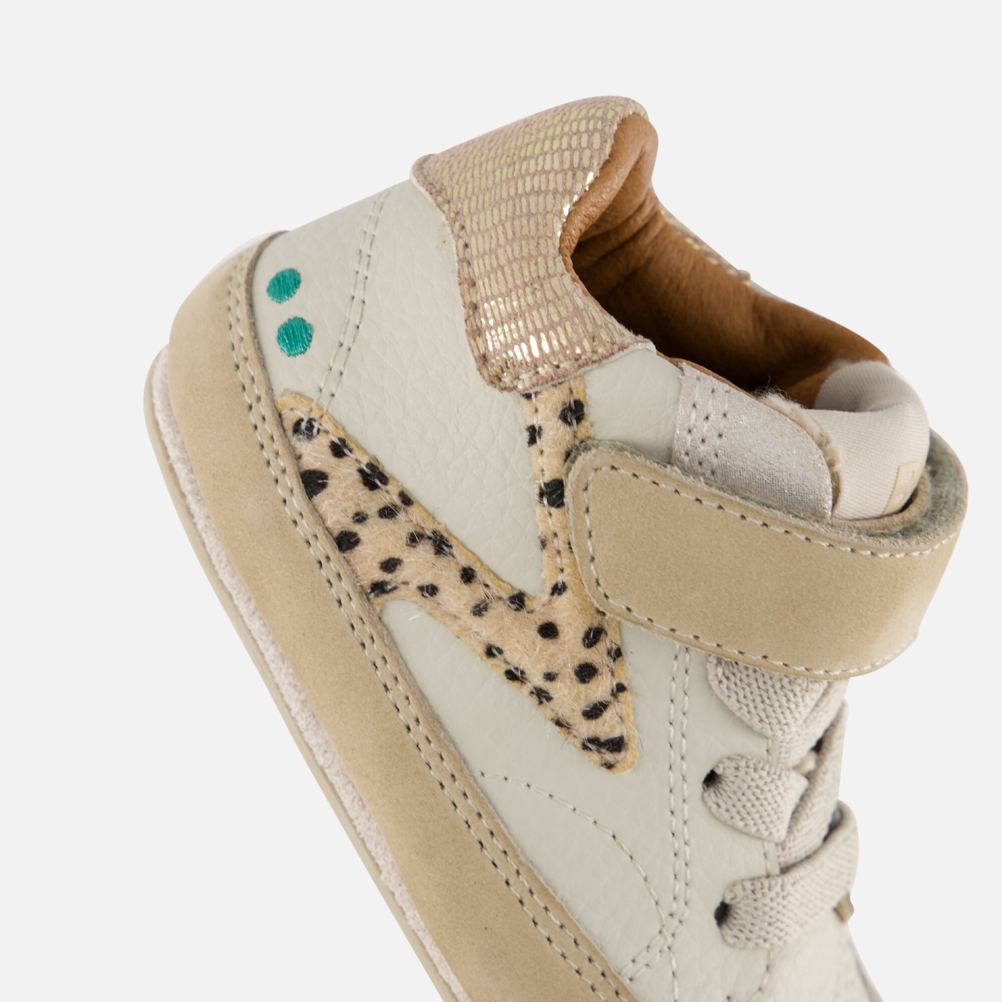 BunniesJR Babyschoenen wit Leer afbeelding 4