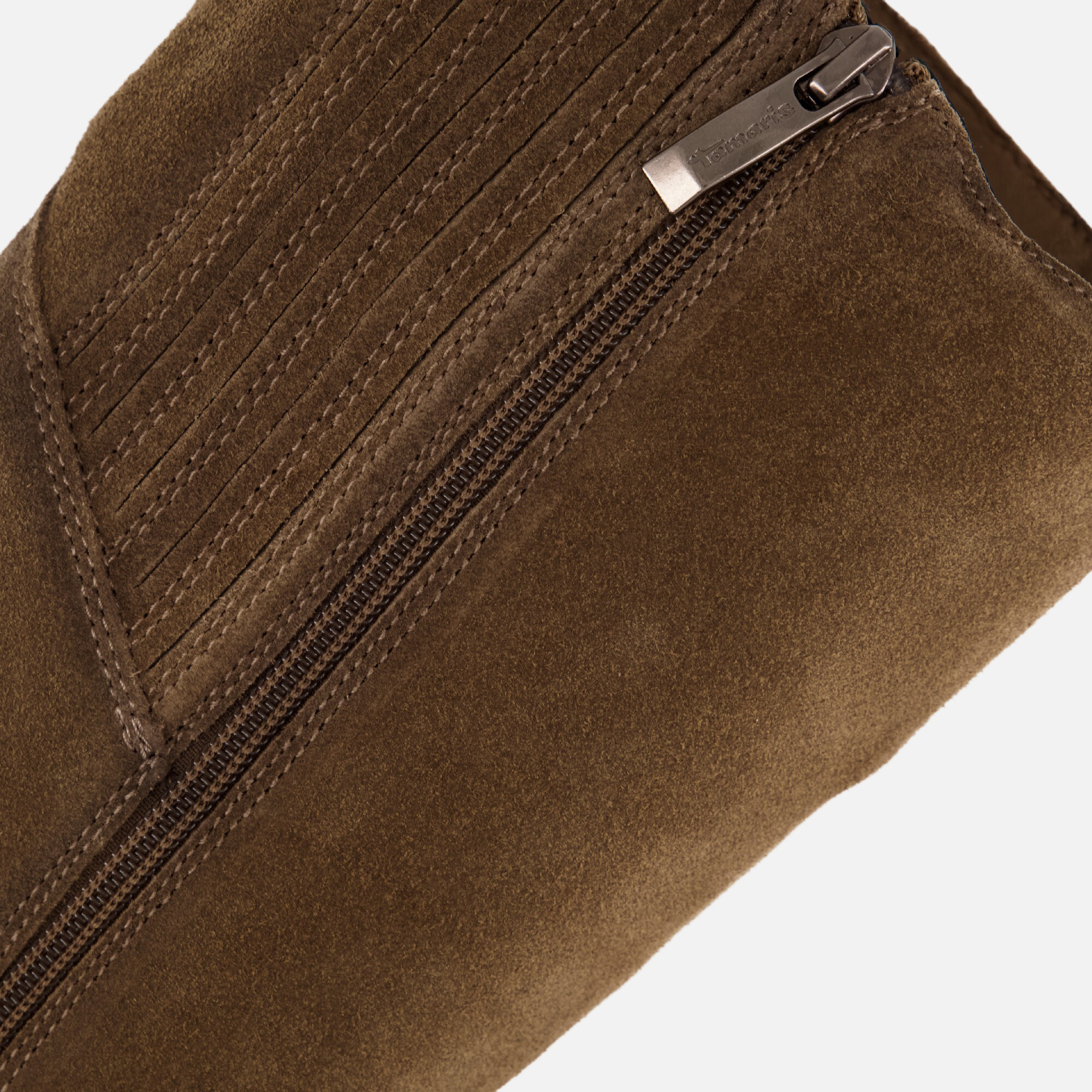 Tamaris Hoge laarzen bruin Suede afbeelding 4